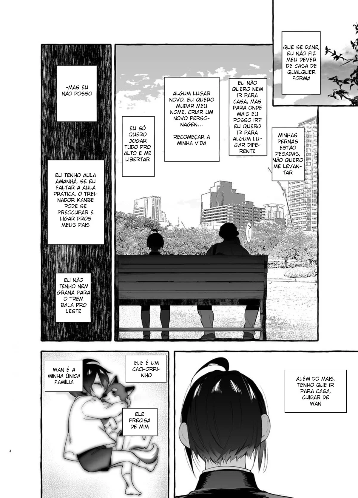 Padrasto Canino 3: Uma Surra de Sexo Animal em HQ Yaoi Explícita