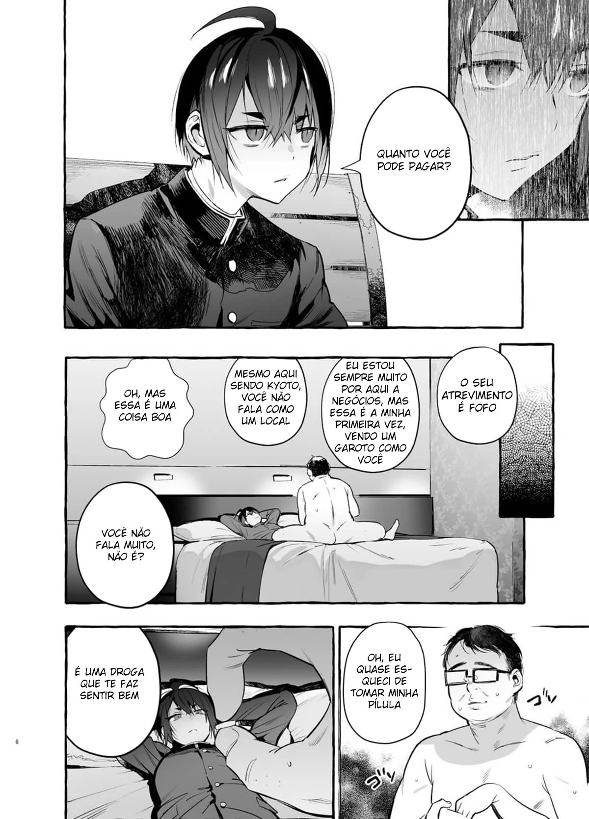 Padrasto Canino 3: Uma Surra de Sexo Animal em HQ Yaoi Explícita