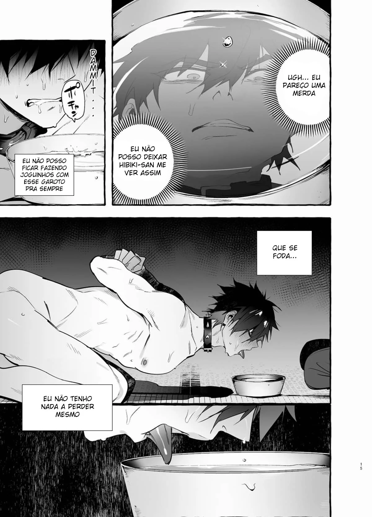 Padrasto Canino 3: Uma Surra de Sexo Animal em HQ Yaoi Explícita