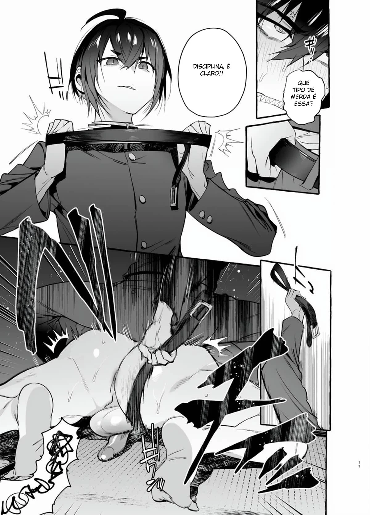 Padrasto Canino 3: Uma Surra de Sexo Animal em HQ Yaoi Explícita