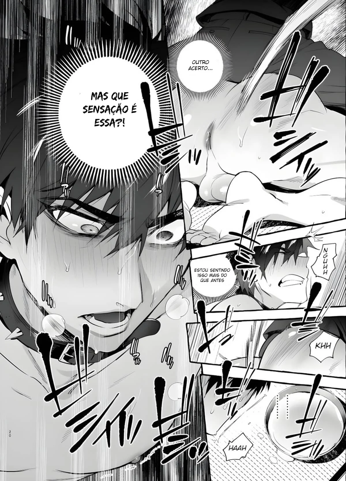 Padrasto Canino 3: Uma Surra de Sexo Animal em HQ Yaoi Explícita