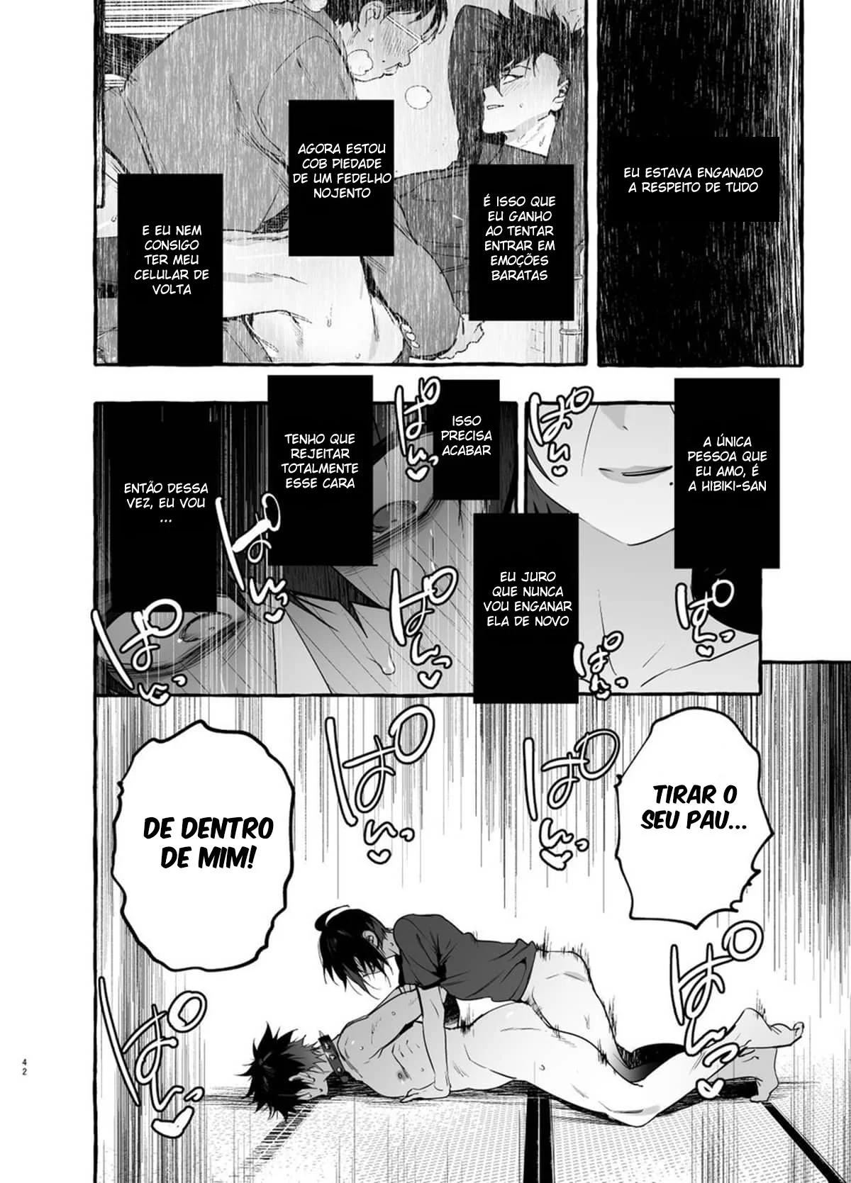 Padrasto Canino 3: Uma Surra de Sexo Animal em HQ Yaoi Explícita