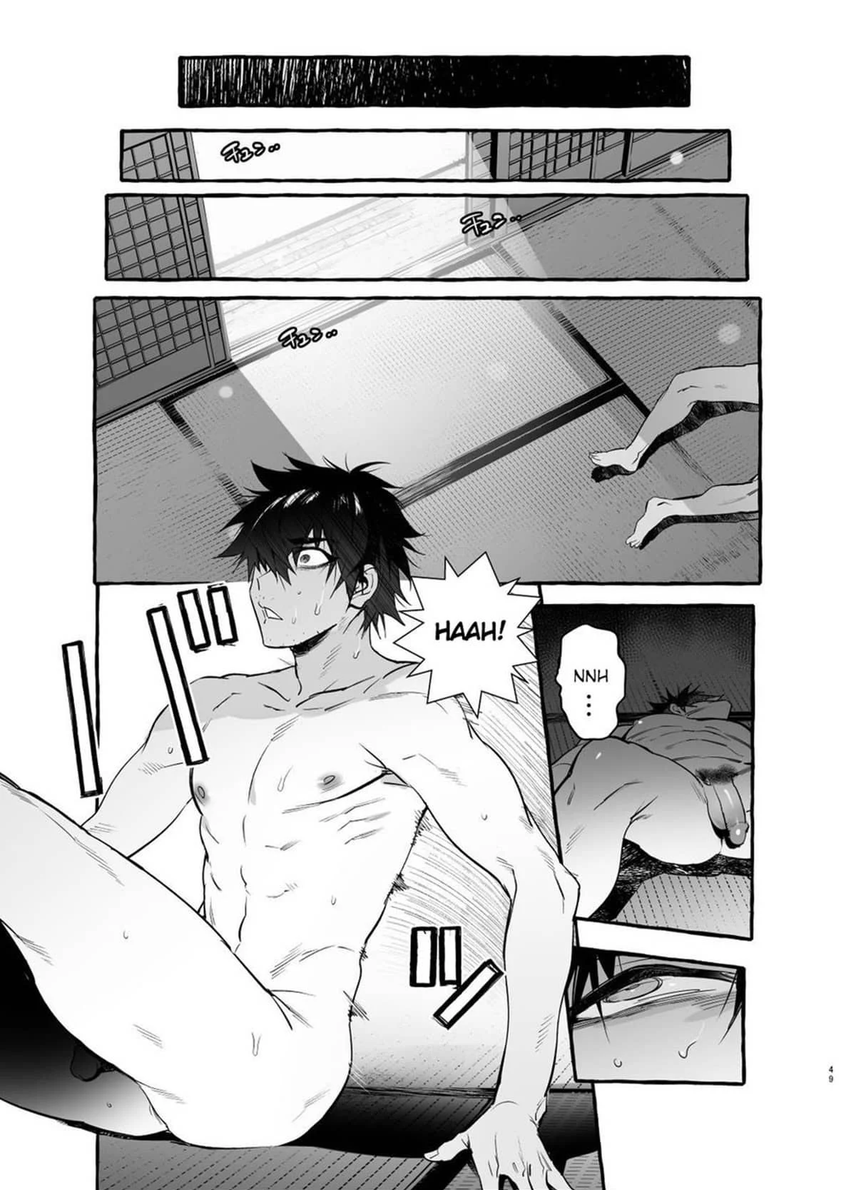 Padrasto Canino 3: Uma Surra de Sexo Animal em HQ Yaoi Explícita