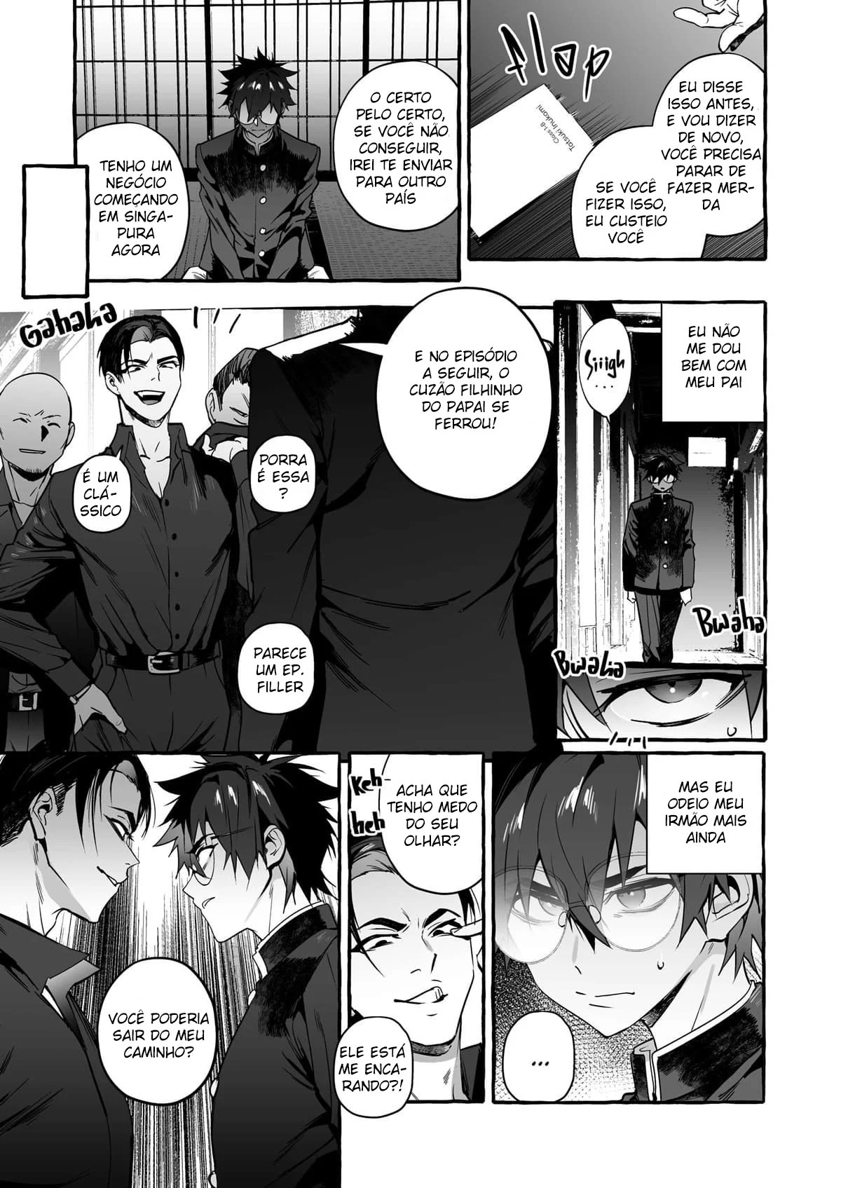 Padrasto Canino 4: Yaoi Explícito com Cenas de Sexo Intenso em HQ