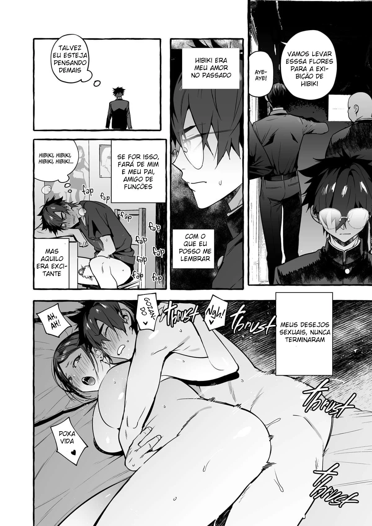 Padrasto Canino 4: Yaoi Explícito com Cenas de Sexo Intenso em HQ