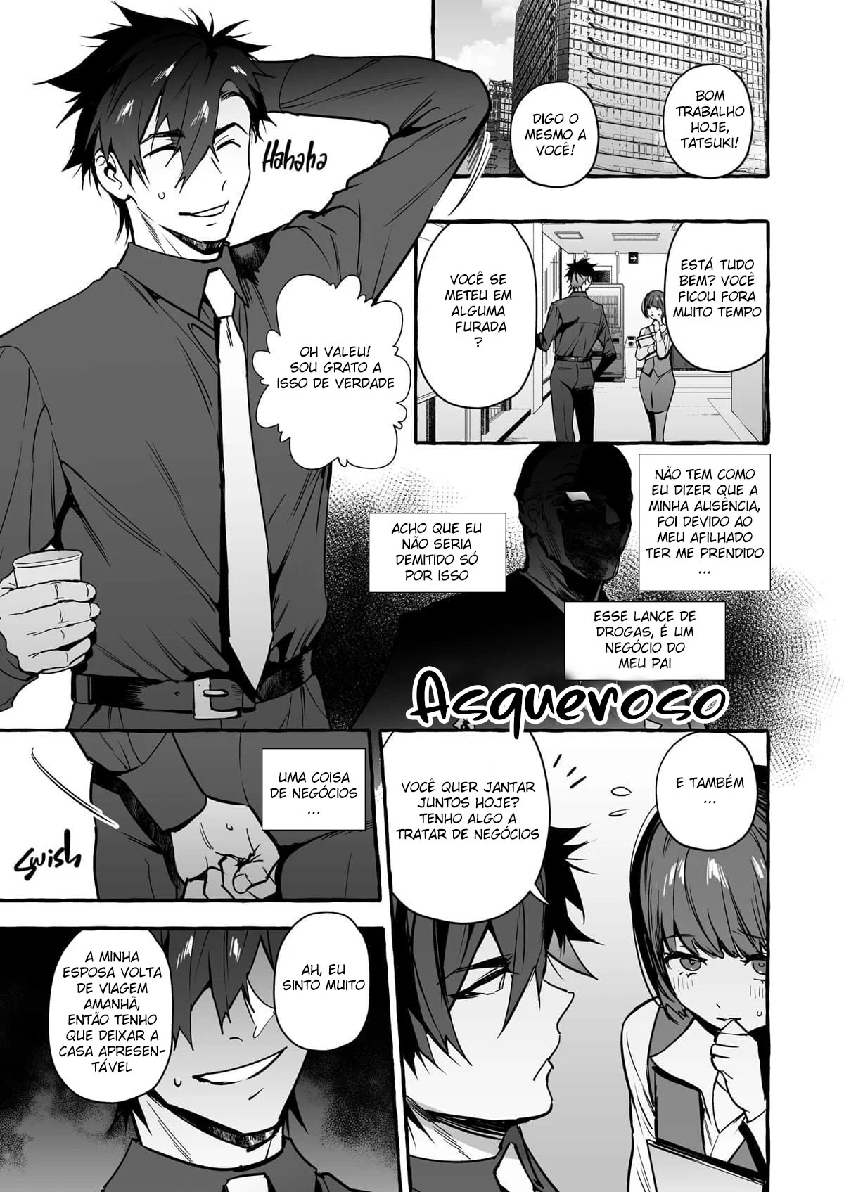 Padrasto Canino 4: Yaoi Explícito com Cenas de Sexo Intenso em HQ