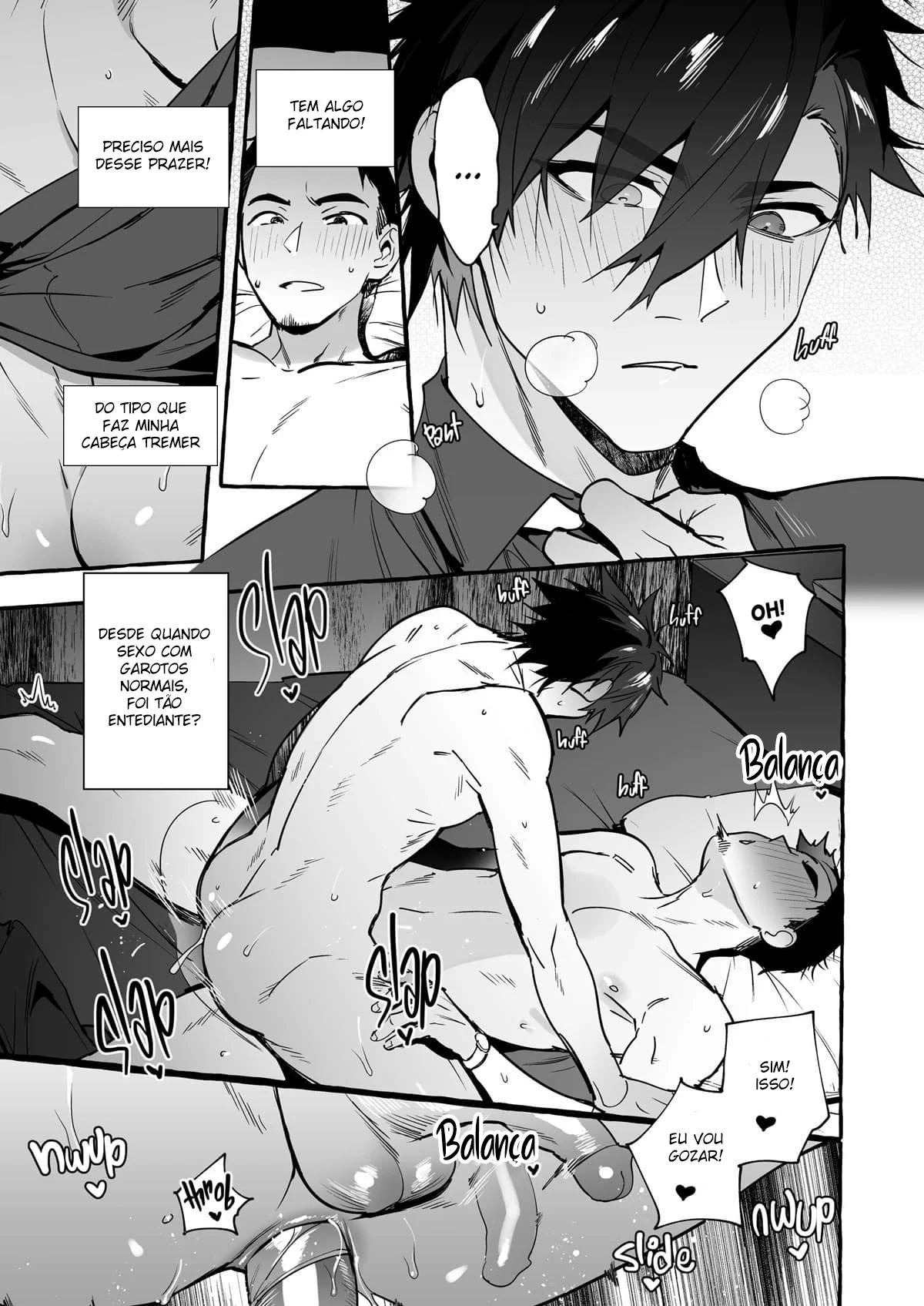 Padrasto Canino 4: Yaoi Explícito com Cenas de Sexo Intenso em HQ