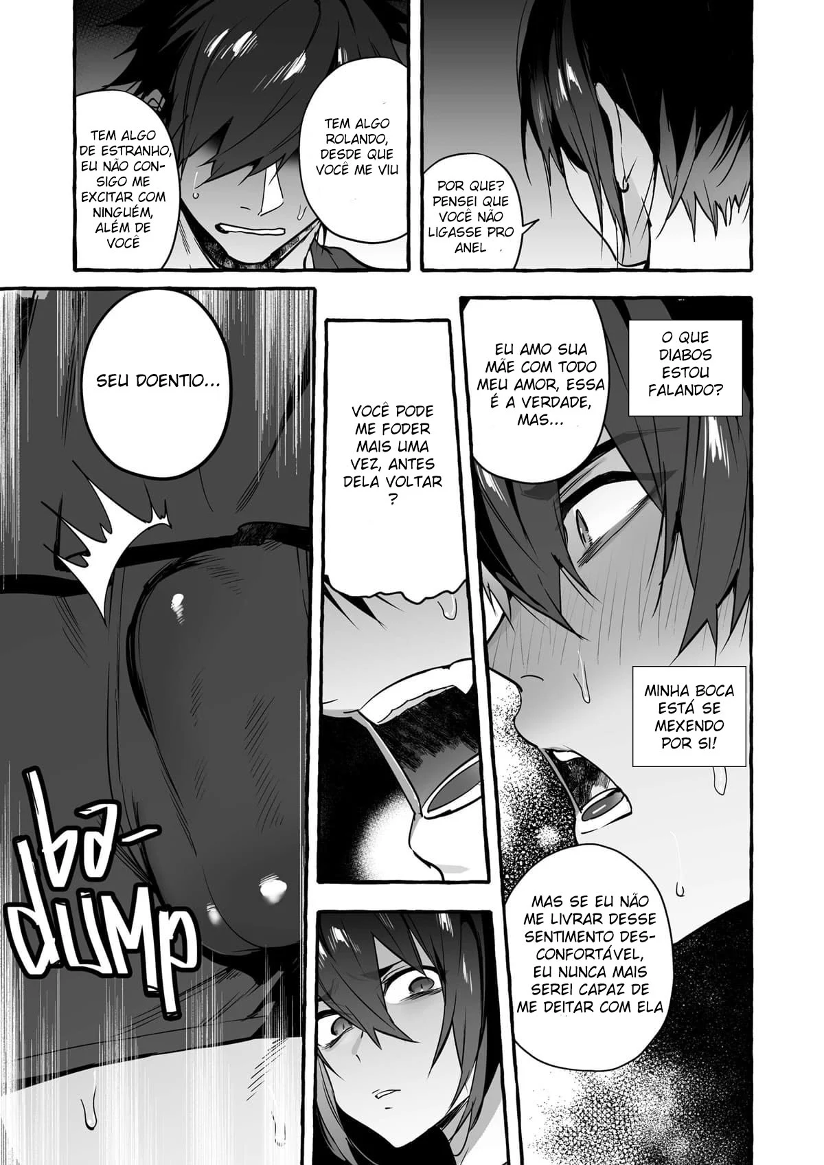 Padrasto Canino 4: Yaoi Explícito com Cenas de Sexo Intenso em HQ