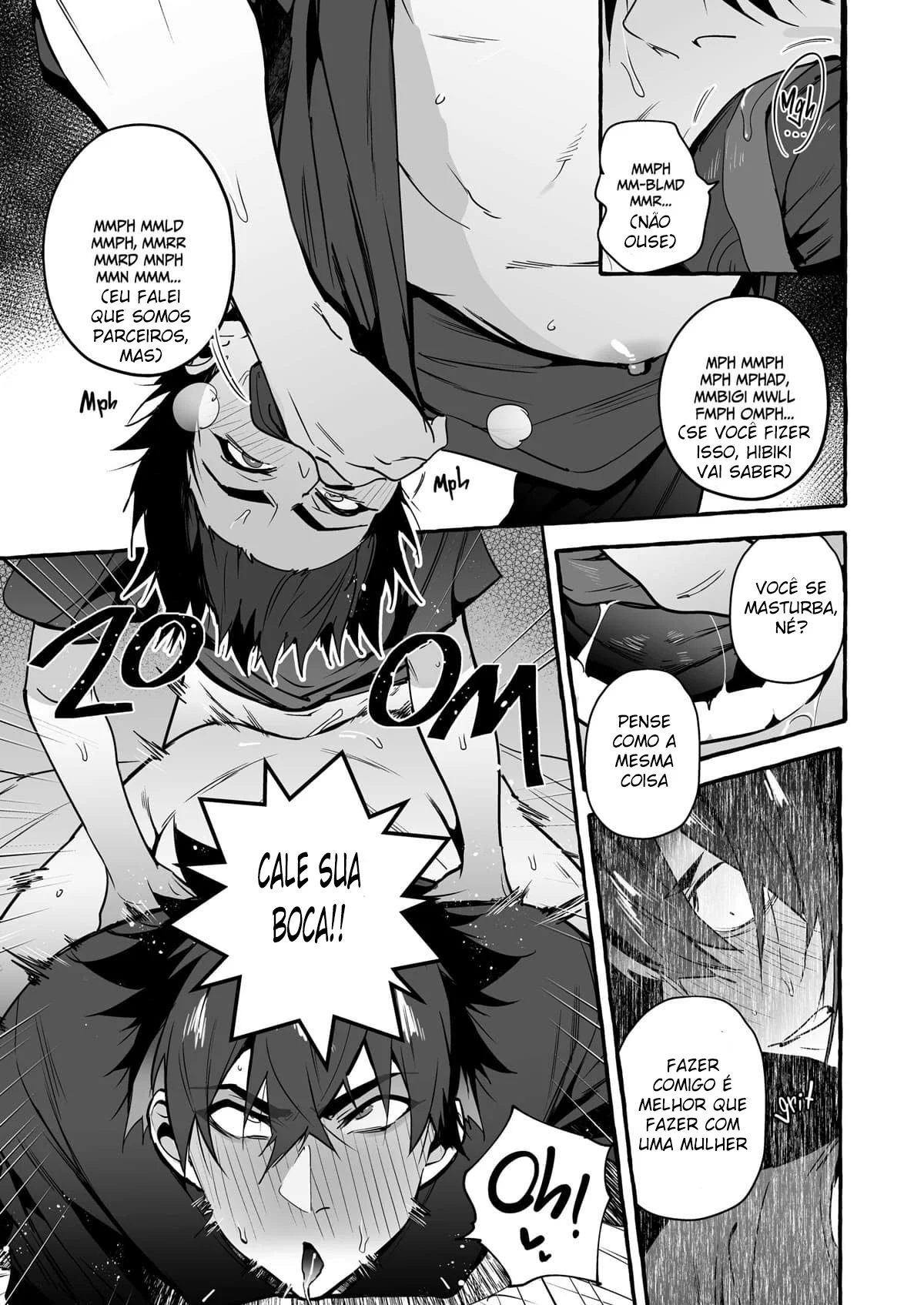 Padrasto Canino 4: Yaoi Explícito com Cenas de Sexo Intenso em HQ