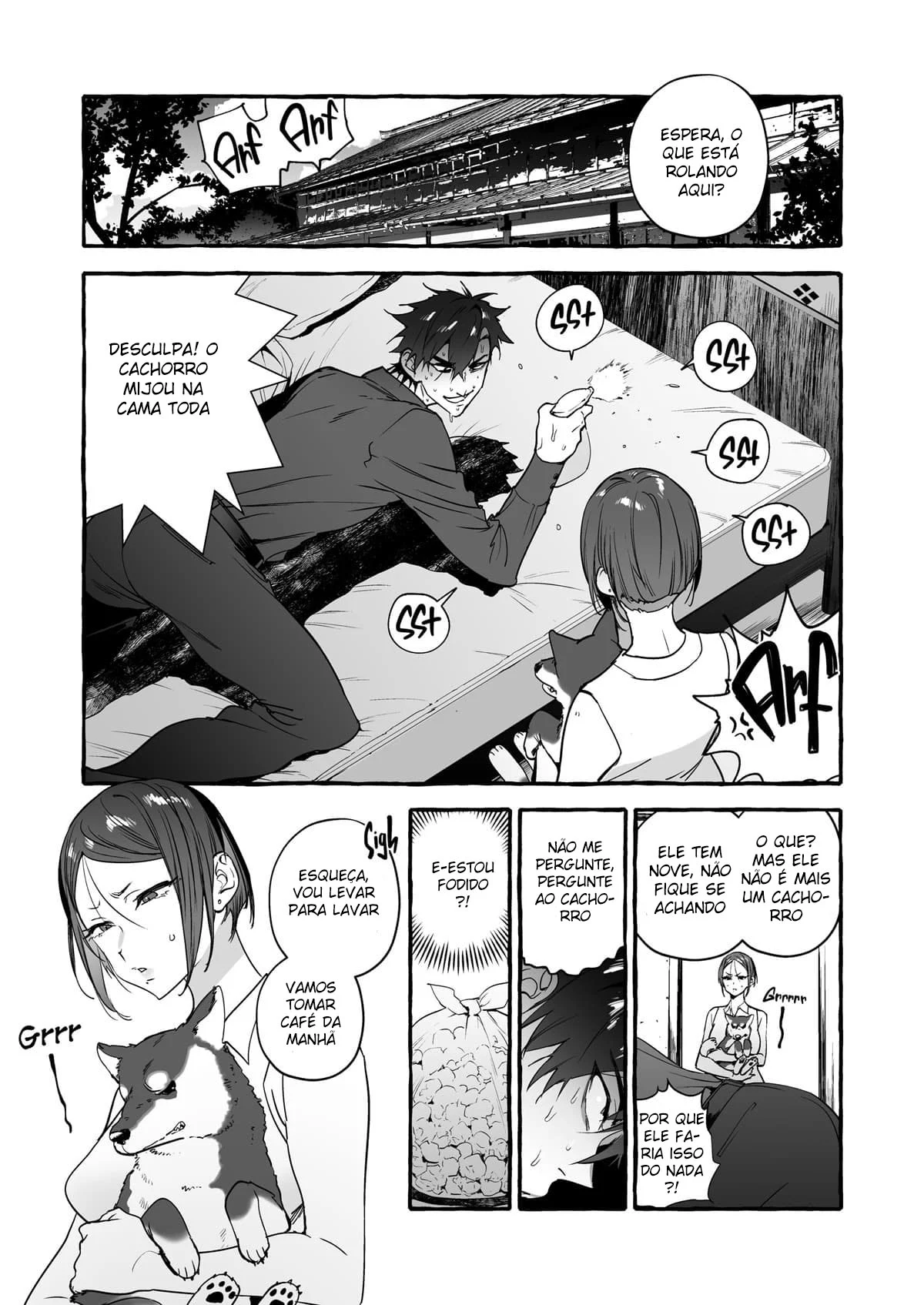 Padrasto Doggy Explícito: Yaoi Ardente em Quadrinhos de Puro Prazer