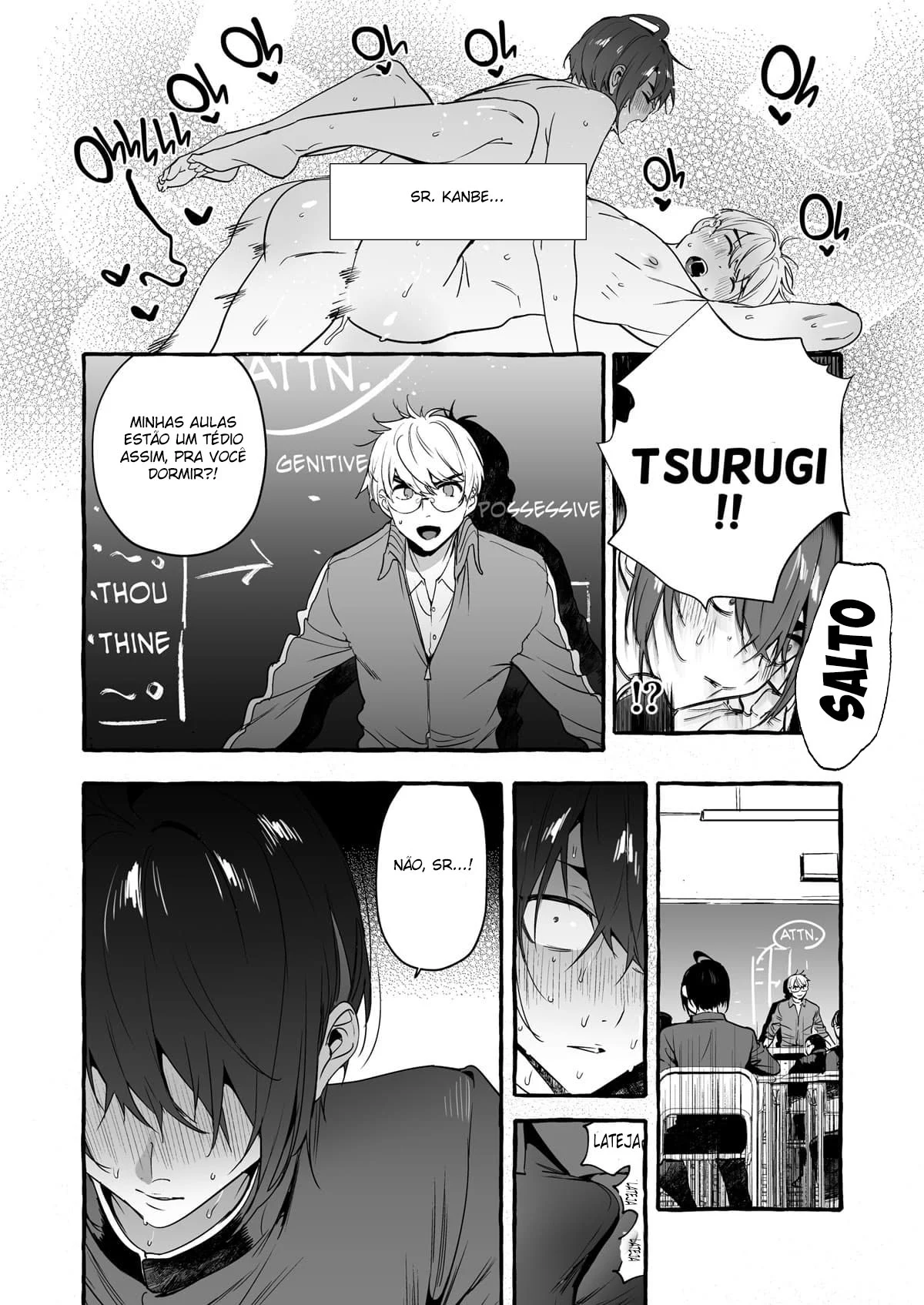 Padrasto Doggy Explícito: Yaoi Ardente em Quadrinhos de Puro Prazer