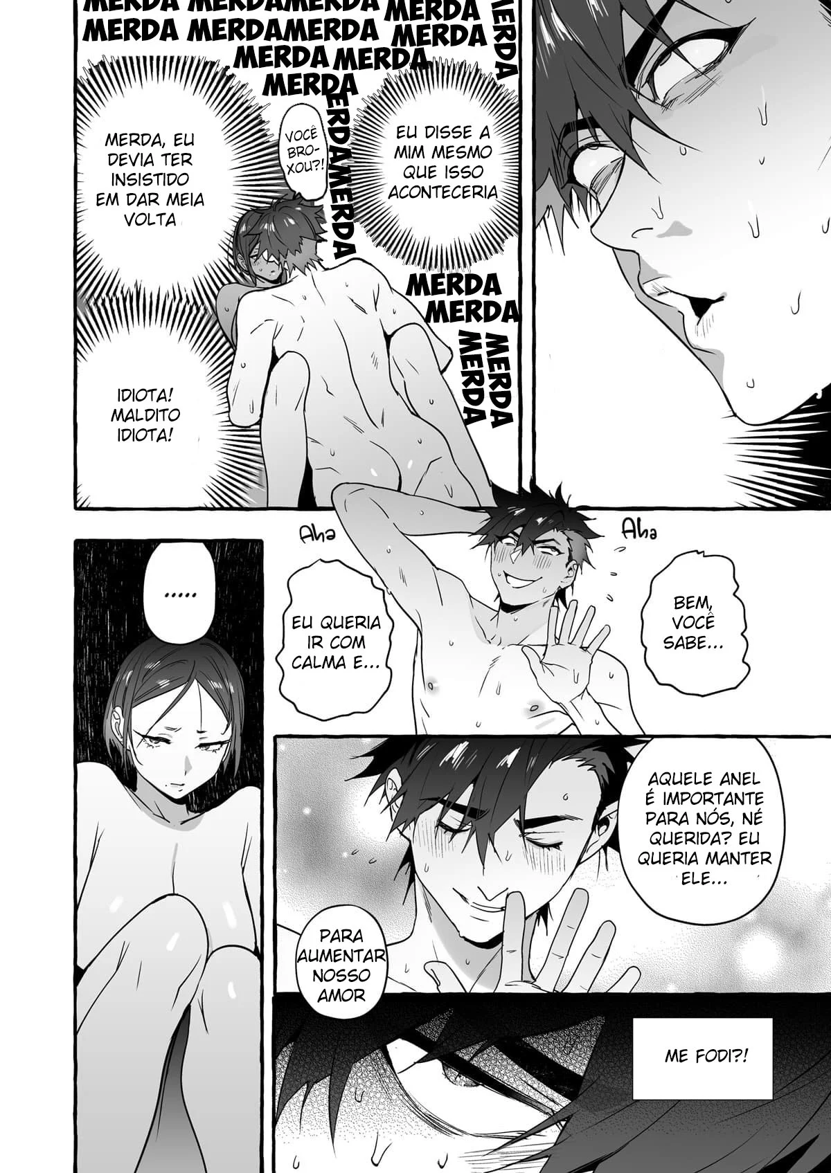 Padrasto Doggy Explícito: Yaoi Ardente em Quadrinhos de Puro Prazer