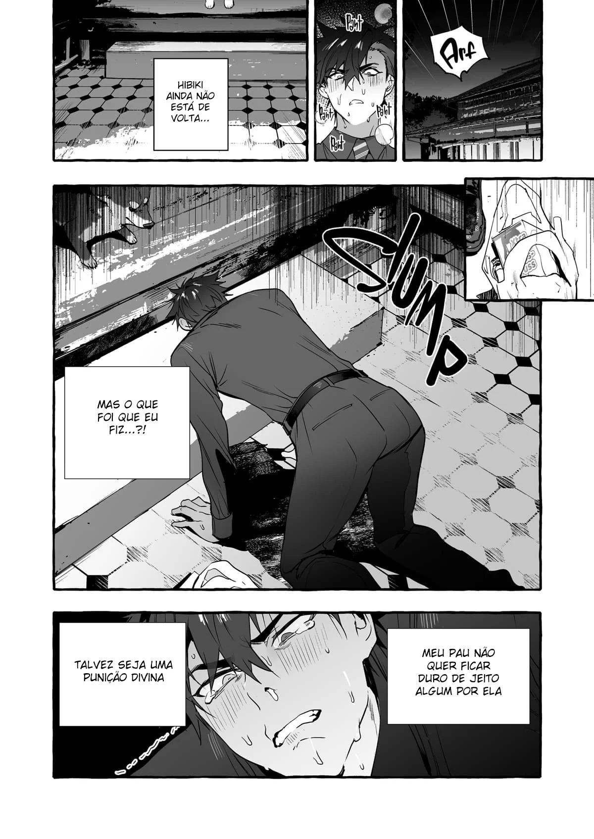 Padrasto Doggy Explícito: Yaoi Ardente em Quadrinhos de Puro Prazer