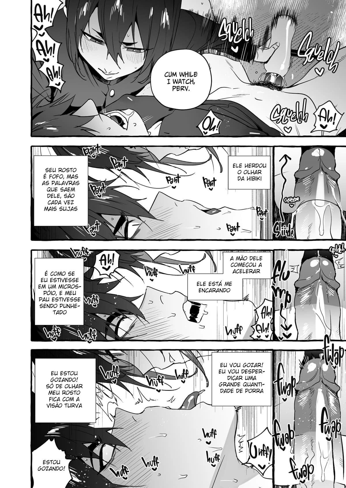 Padrasto Doggy Explícito: Yaoi Ardente em Quadrinhos de Puro Prazer