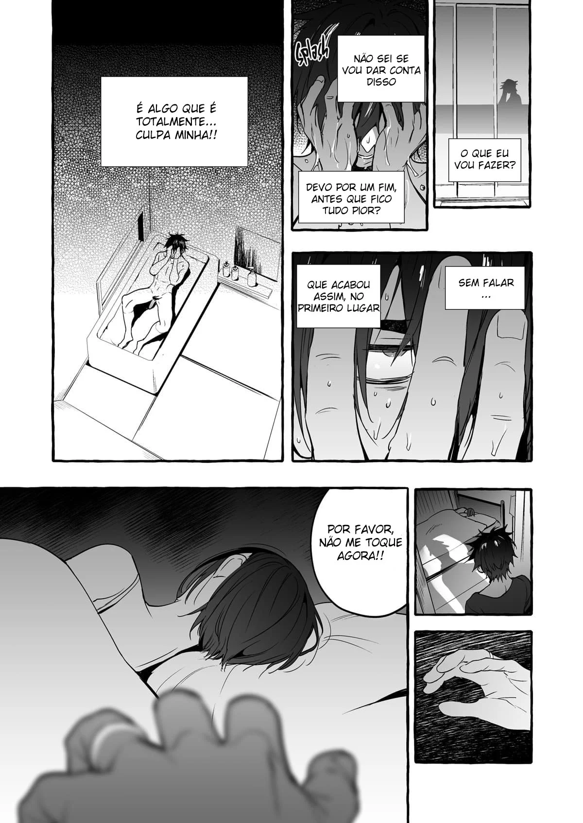 Padrasto Doggy Explícito: Yaoi Ardente em Quadrinhos de Puro Prazer