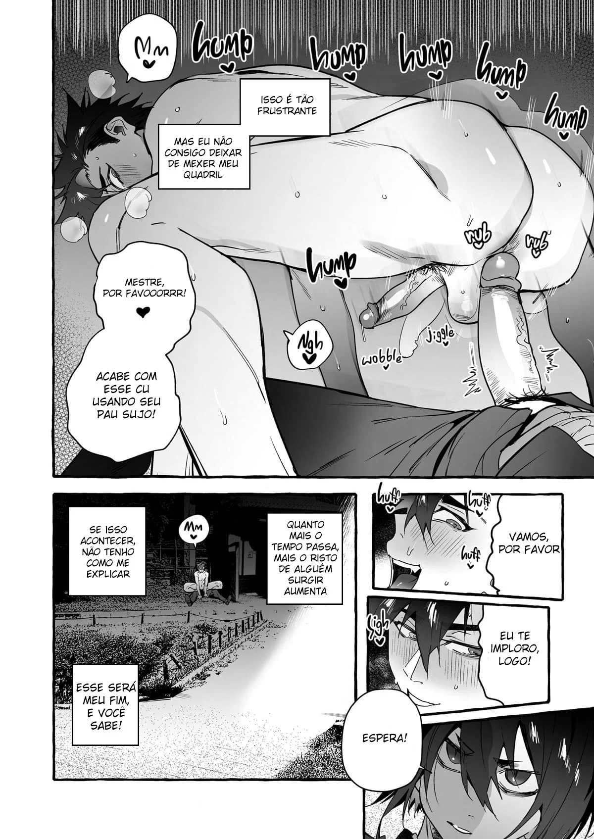 Padrasto Canino 6: Fodas Brutais em Quadrinhos Yaoi Explícitos