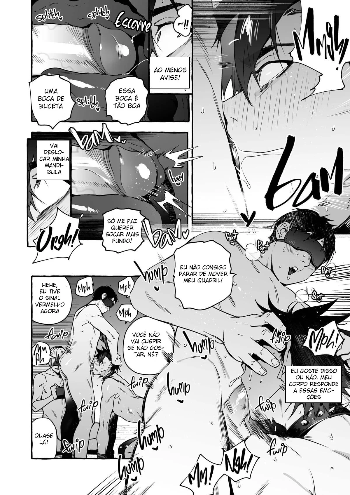 Padrasto Canino: Fodas Brutais com Macho Alfa em HQ Picante