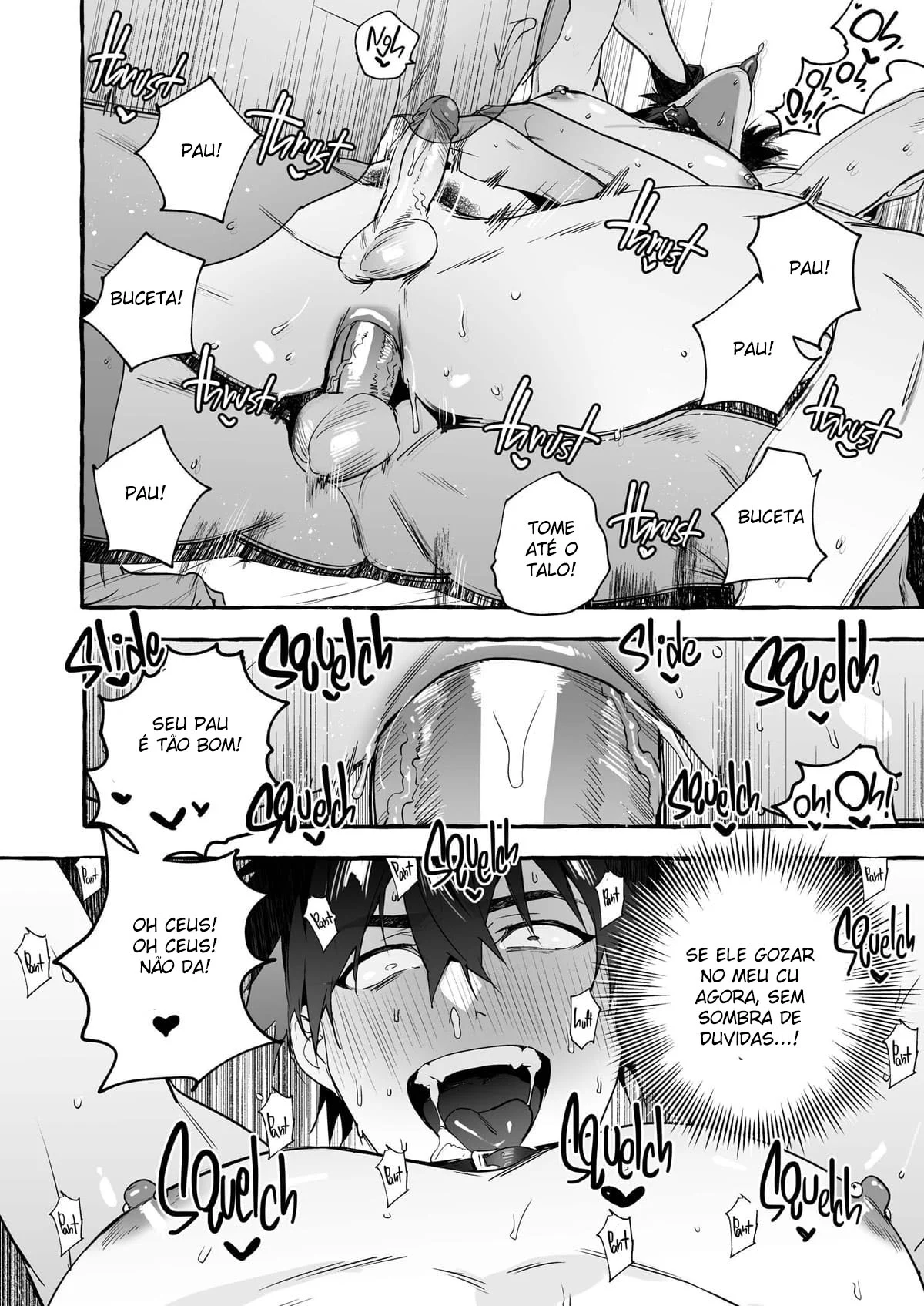 Padrasto Canino: Fodas Brutais com Macho Alfa em HQ Picante