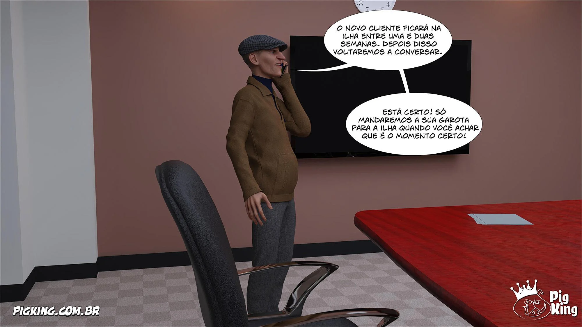 Família Kobayashi Parte 6: Foda em 3D Explícita nos Quadrinhos