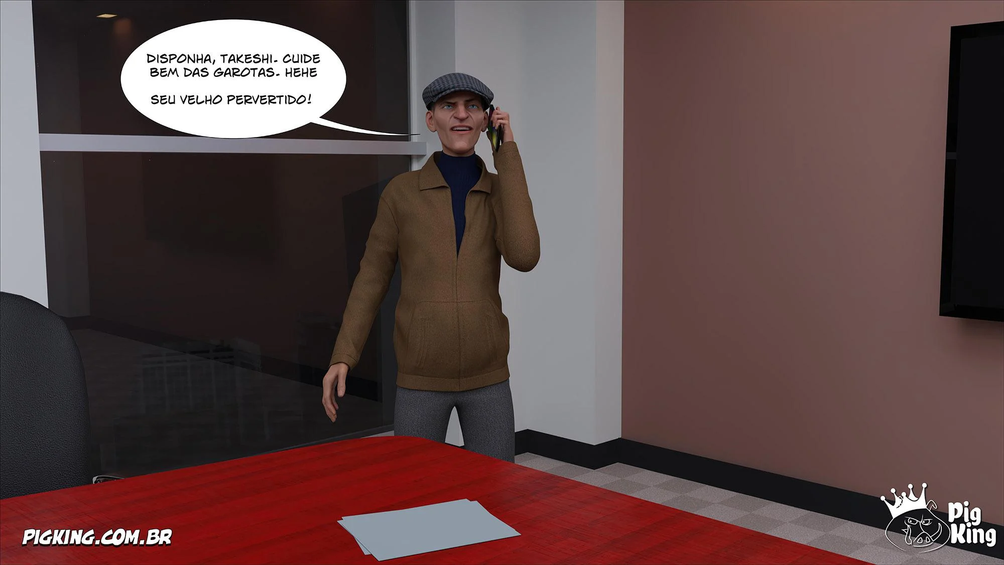 Família Kobayashi Parte 6: Foda em 3D Explícita nos Quadrinhos