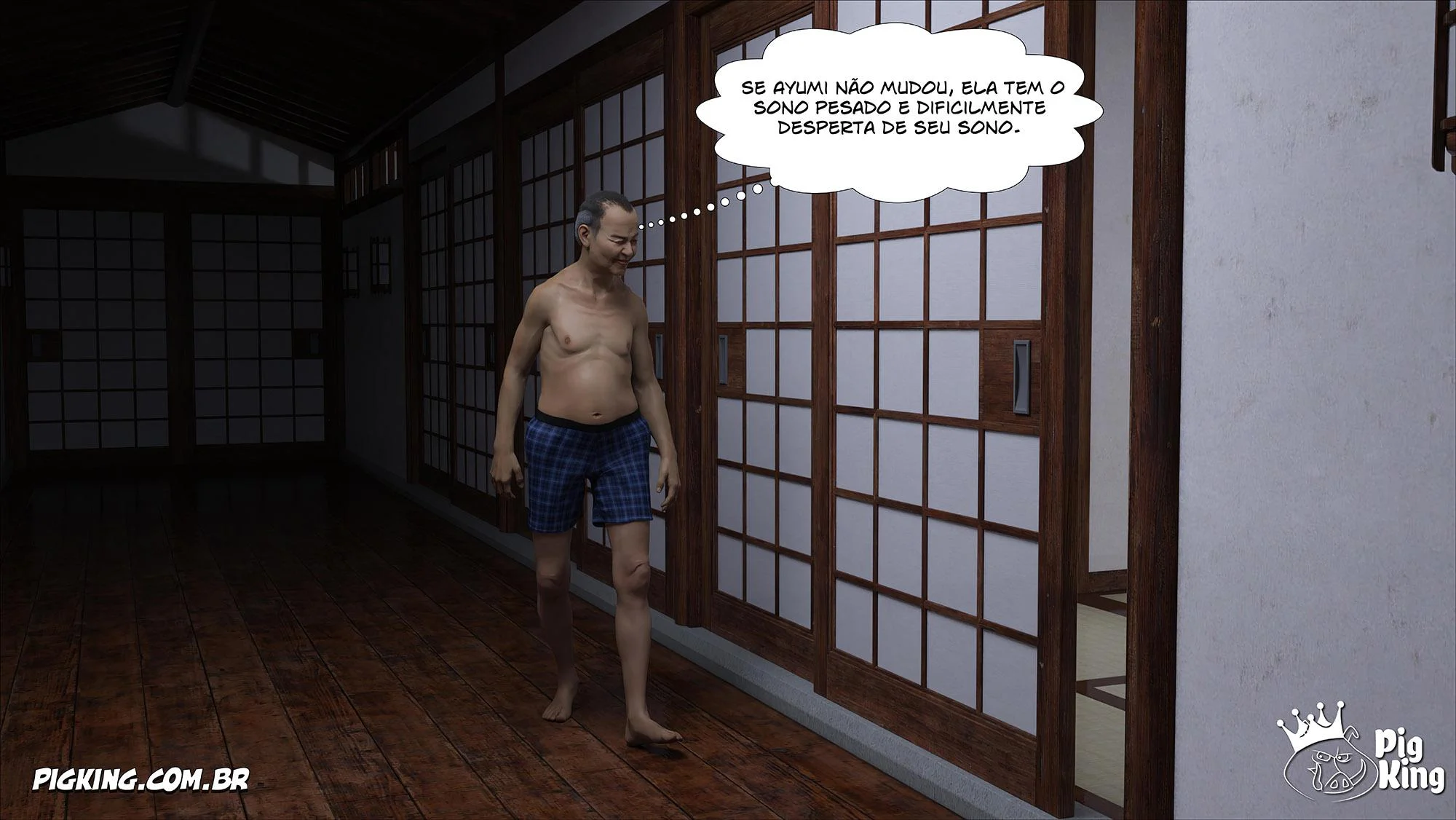 Família Kobayashi Parte 6: Foda em 3D Explícita nos Quadrinhos