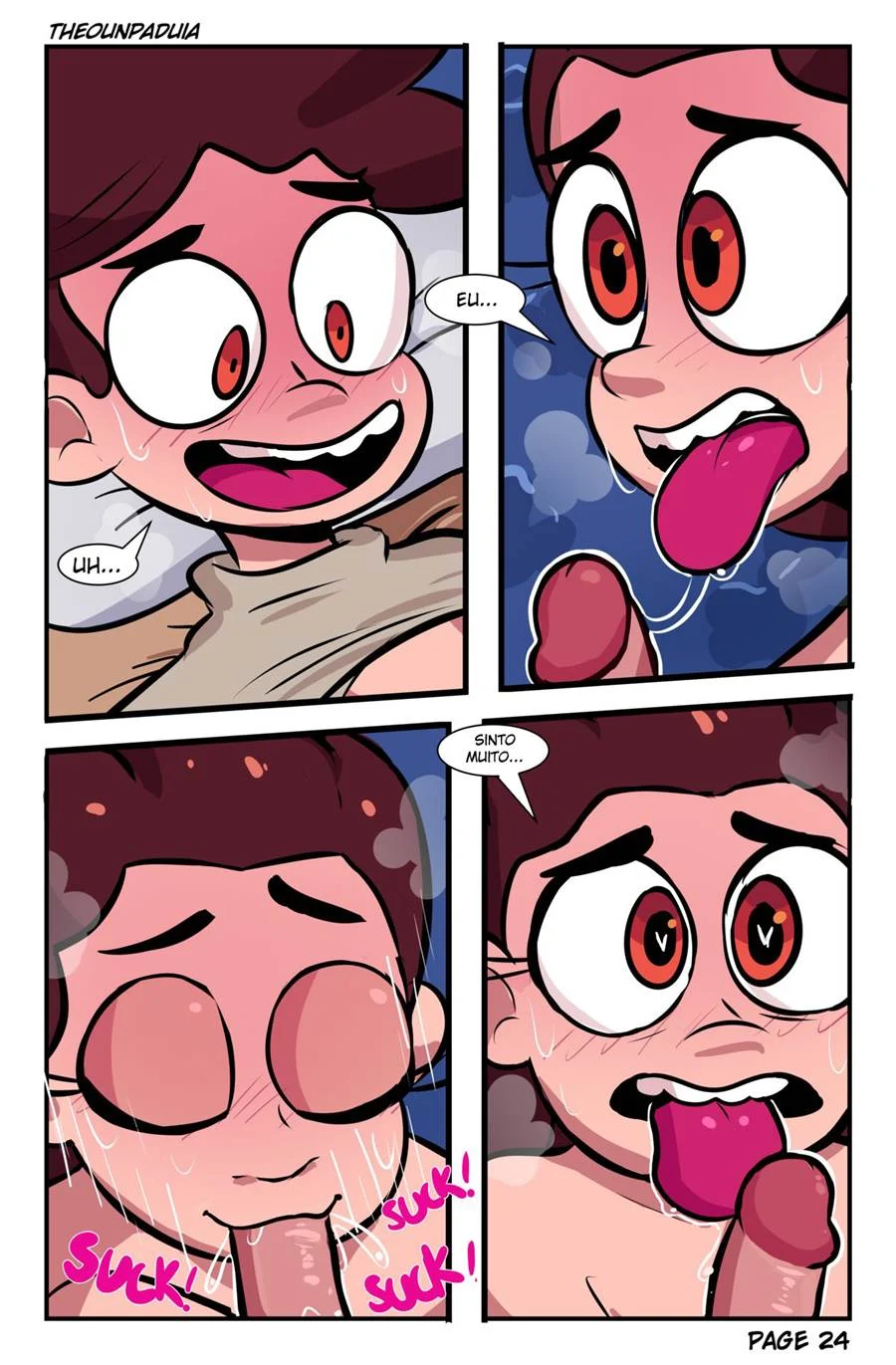 Peituda Safada no Mundo Proibido dos Quadrinhos Eróticos