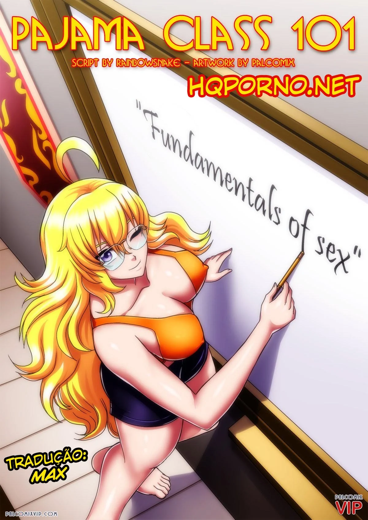 Aula de Pijama 101 - Quadrinhos Eróticos com Sexo Explícito e Fetichismo