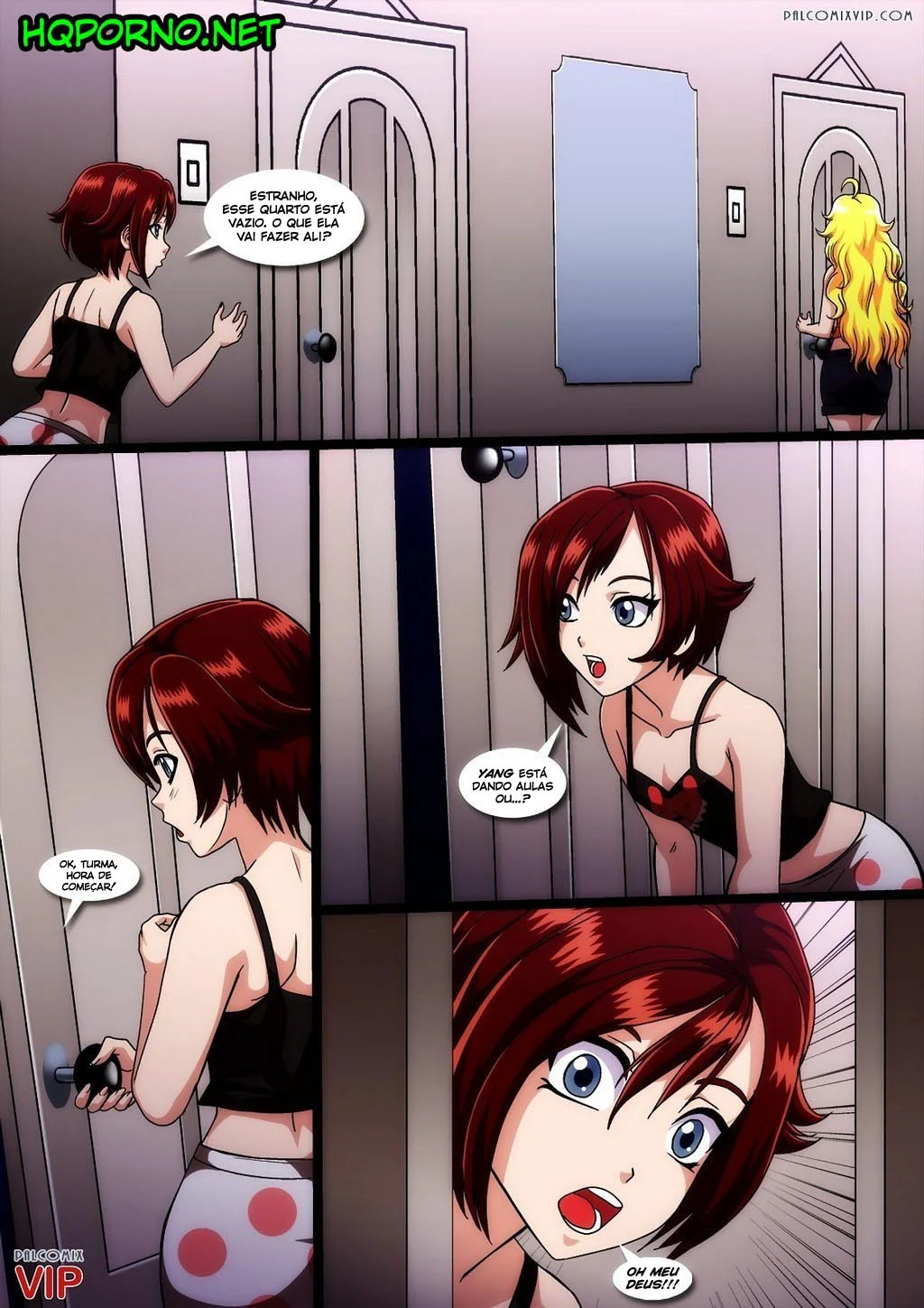 Aula de Pijama 101 - Quadrinhos Eróticos com Sexo Explícito e Fetichismo