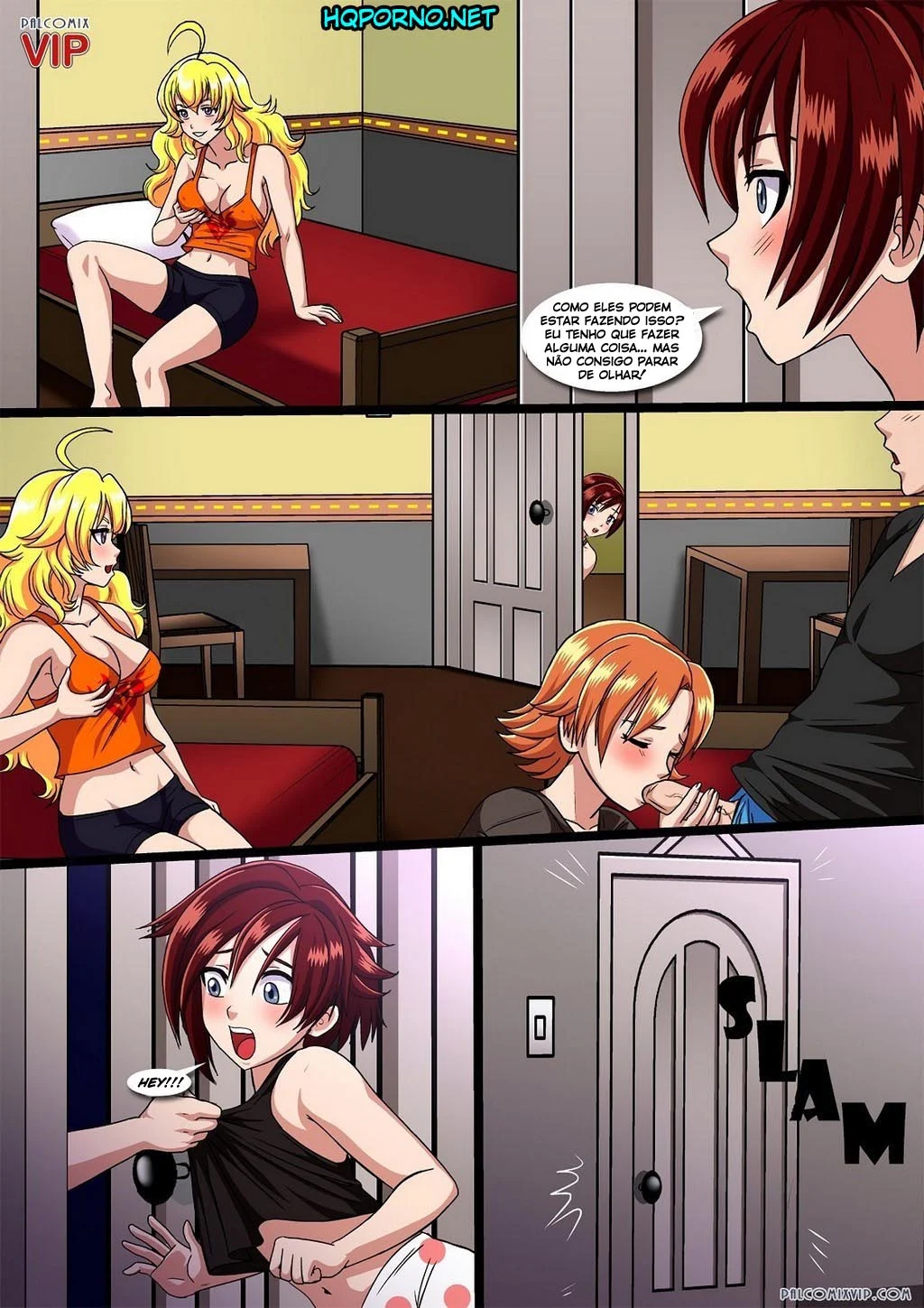 Aula de Pijama 101 - Quadrinhos Eróticos com Sexo Explícito e Fetichismo