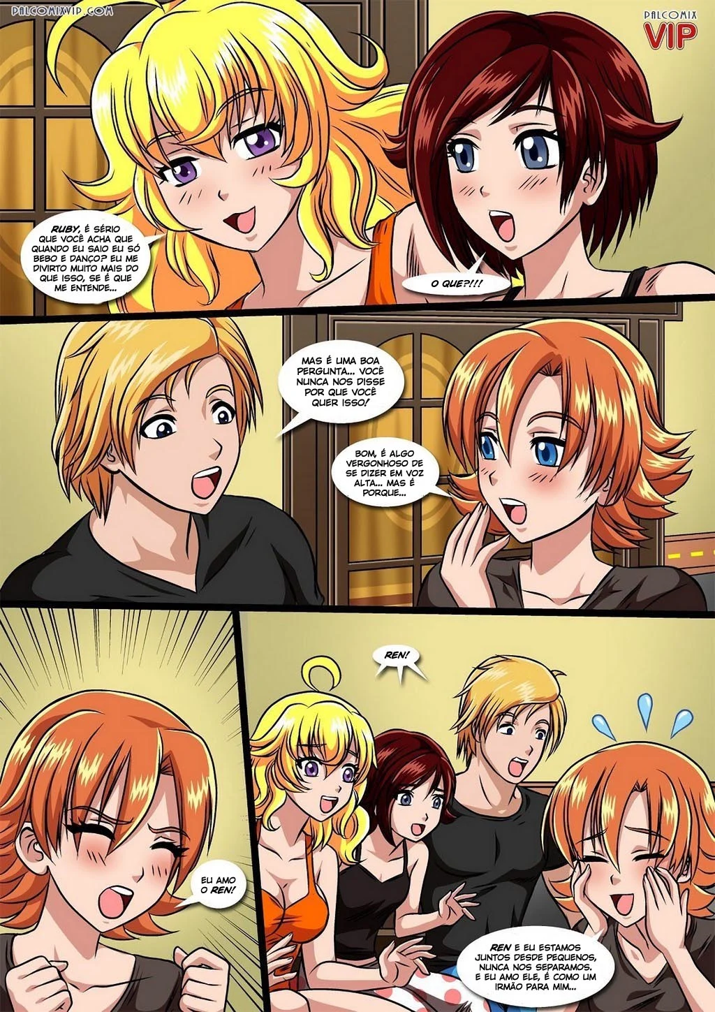 Aula de Pijama 101 - Quadrinhos Eróticos com Sexo Explícito e Fetichismo