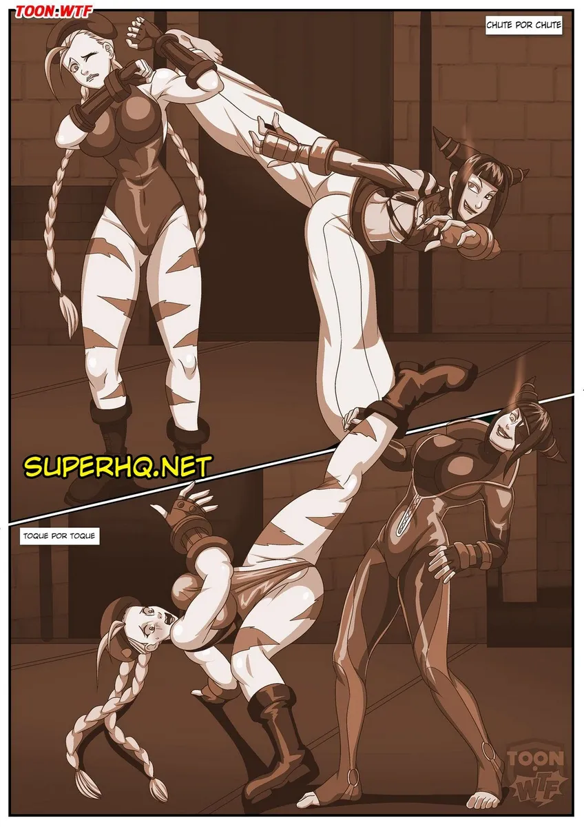 Que a Foda Comece: Street Fighter em um Confronto Erótico Explícito