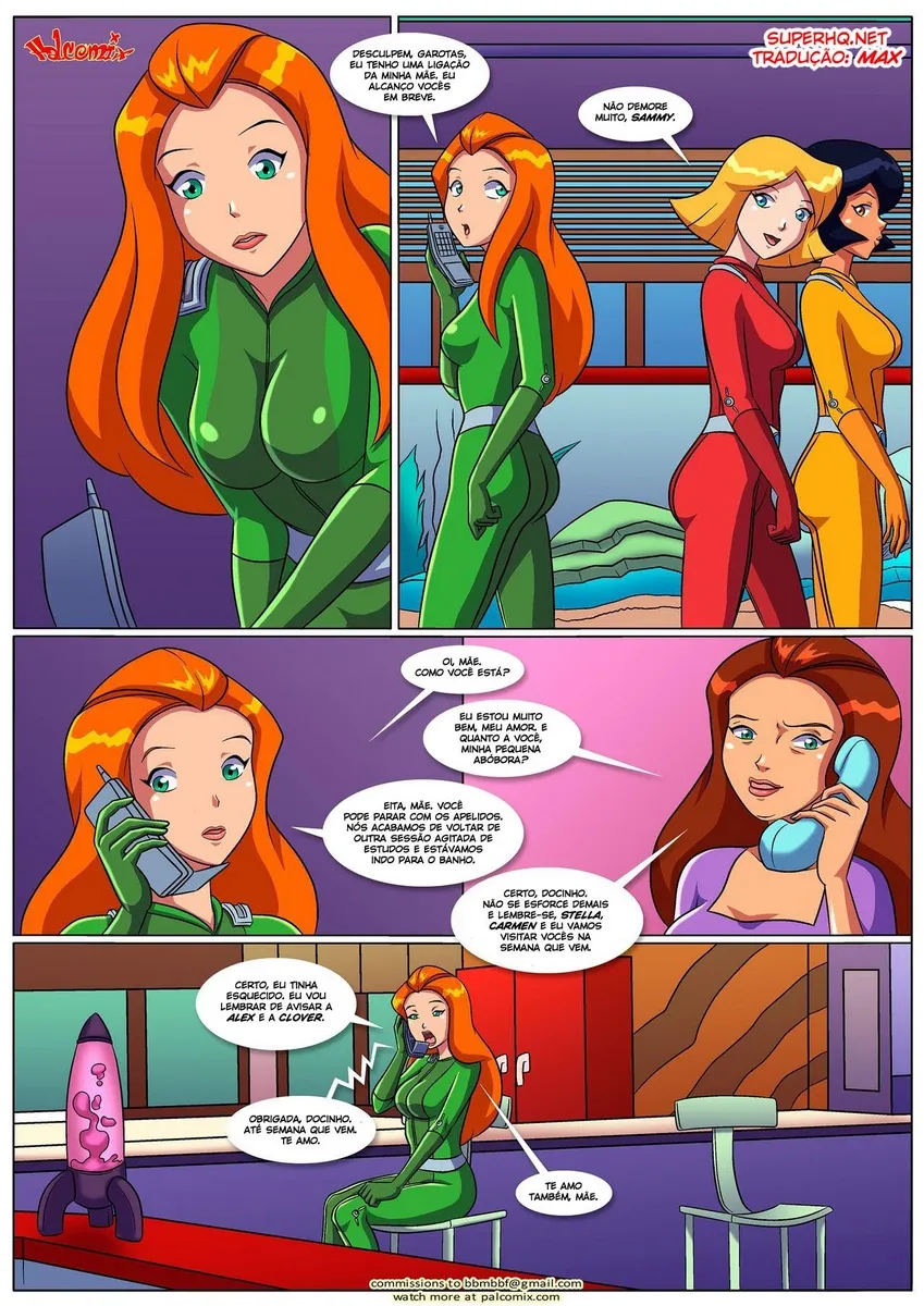 Hentai Explícito: Totally Spies em Cenas Proibidas de Orgia e Safadeza Hentai Explícito: Totally Spies em Cenas Proibidas de Orgia e Safadeza