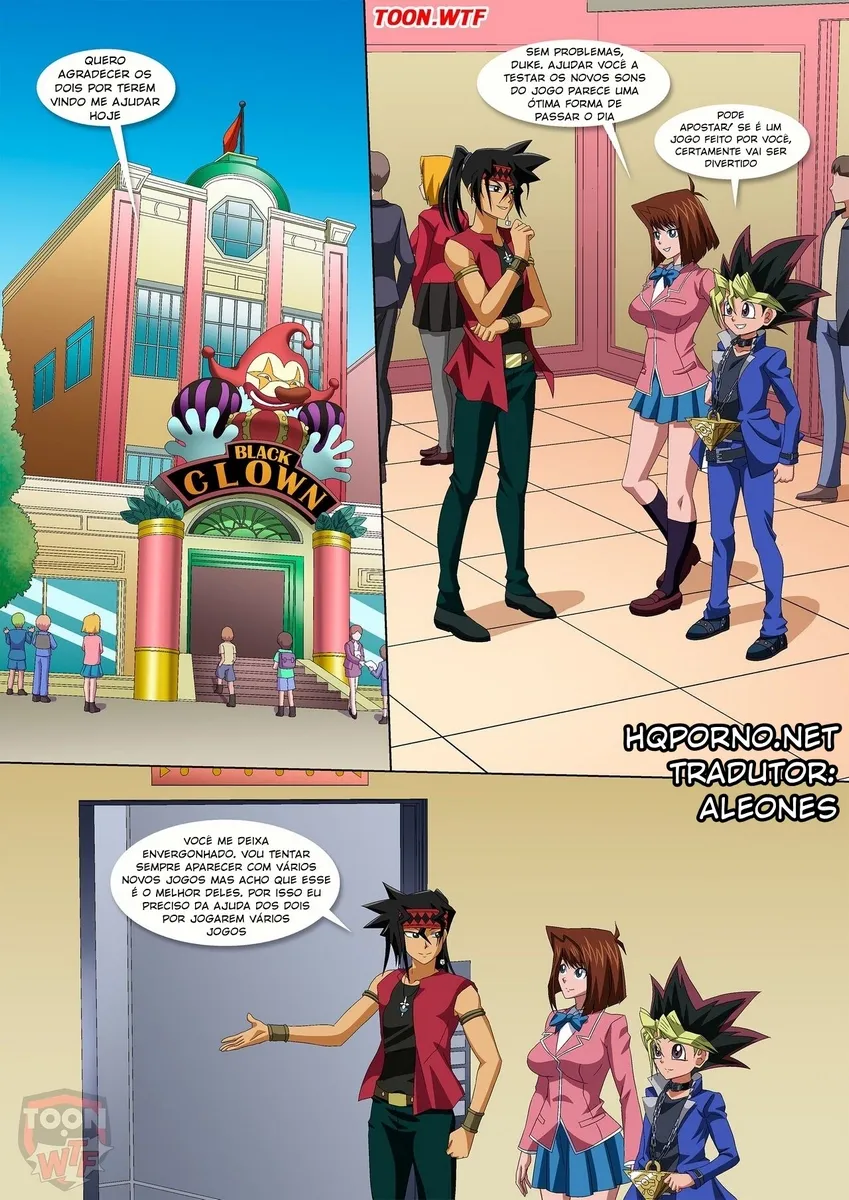 Yugi e Amiga em HQ Picante: Sexo Explícito nos Duelos Proibidos