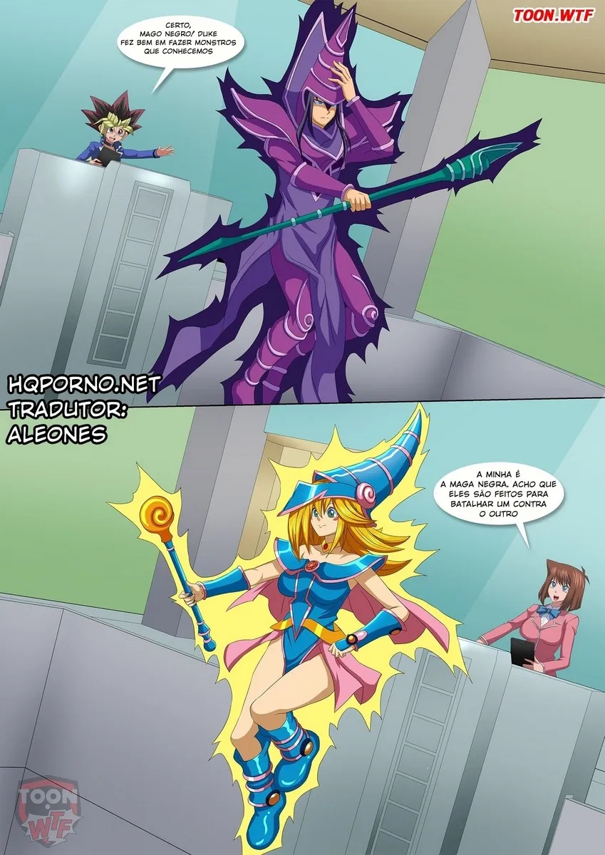 Yugi e Amiga em HQ Picante: Sexo Explícito nos Duelos Proibidos