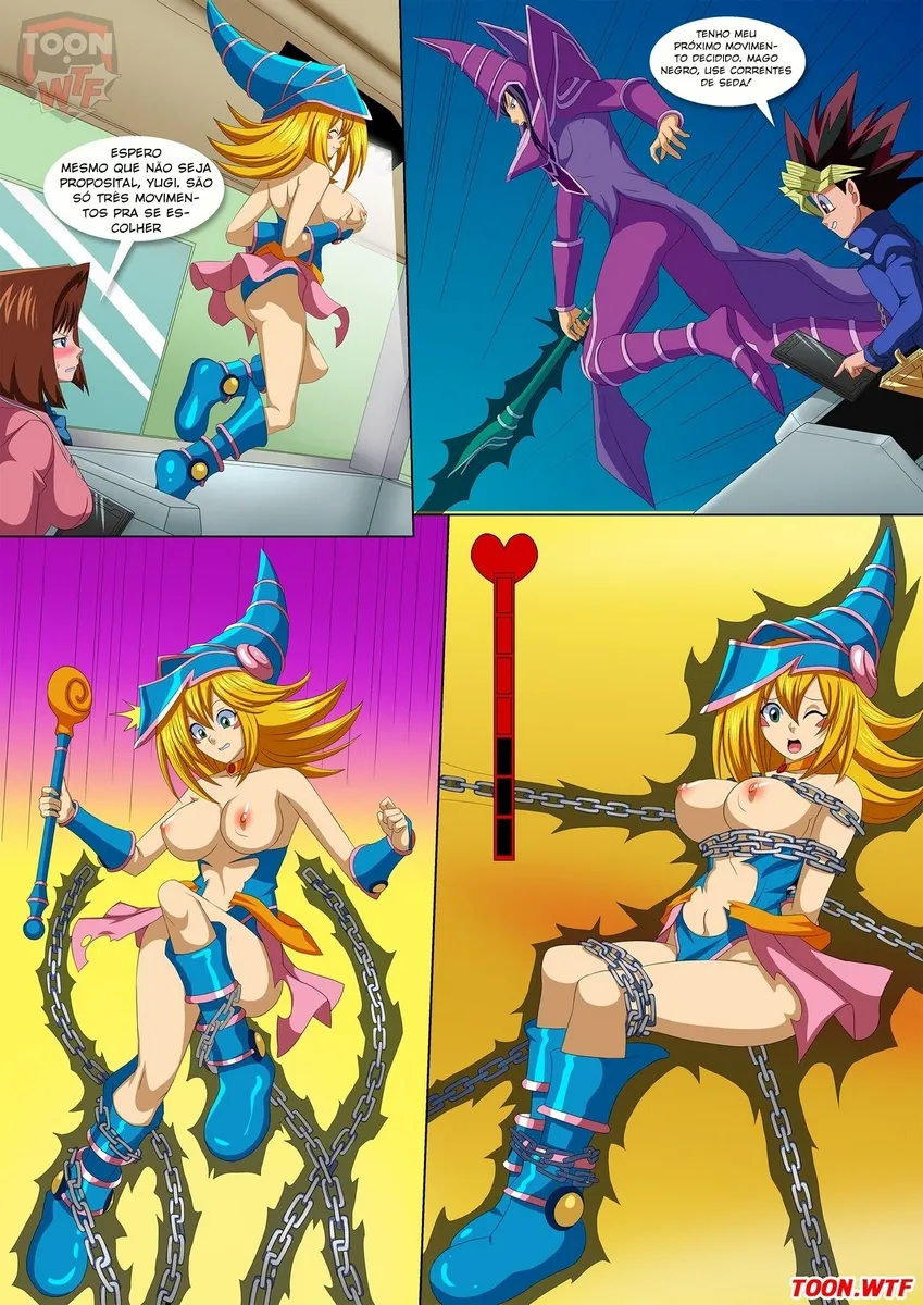 Yugi e Amiga em HQ Picante: Sexo Explícito nos Duelos Proibidos
