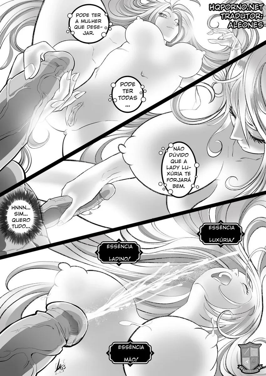 As Leis da Sedução: HQ Erótica Explícita com Cenas de Sexo Ardente