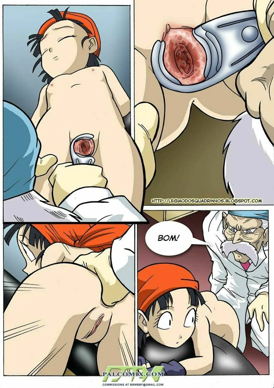 Pan se expõe no sexo proibido - Quadrinhos eróticos de Dragon Ball Pan se expõe no sexo proibido - Quadrinhos eróticos de Dragon Ball