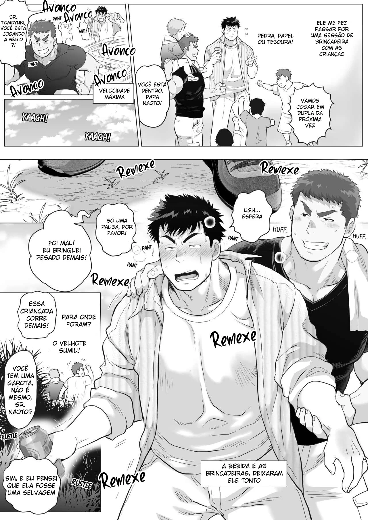 Conhecendo o Papai a Noite Toda: Sexo Explícito em Quadrinhos Yaoi