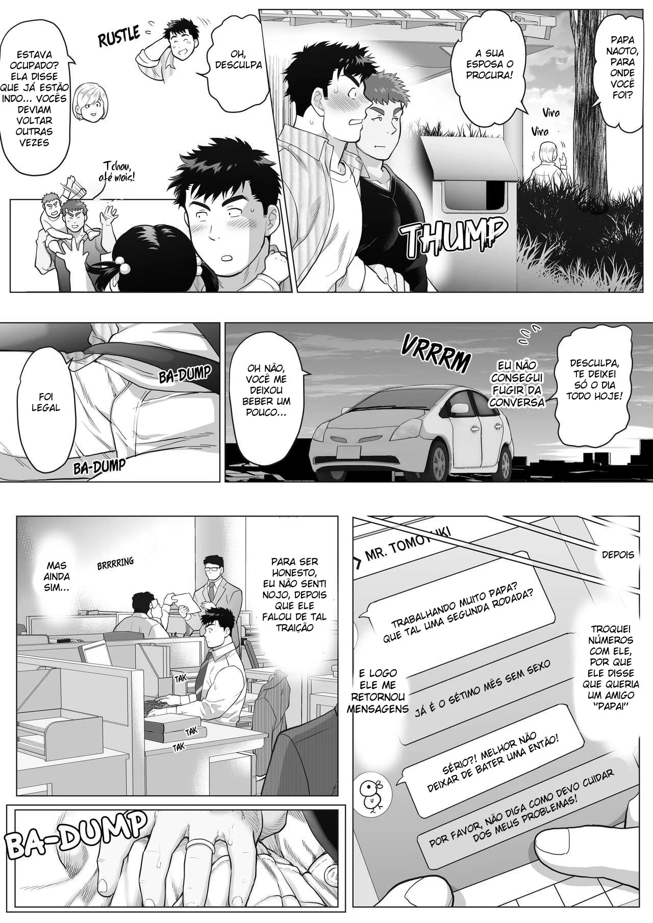 Conhecendo o Papai a Noite Toda: Sexo Explícito em Quadrinhos Yaoi