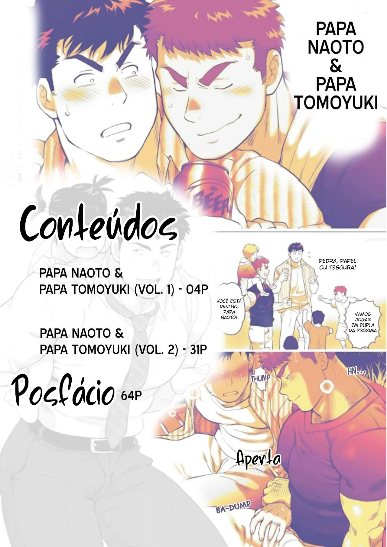 Conhecendo o Papai a Noite Toda: Sexo Explícito em Quadrinhos Yaoi