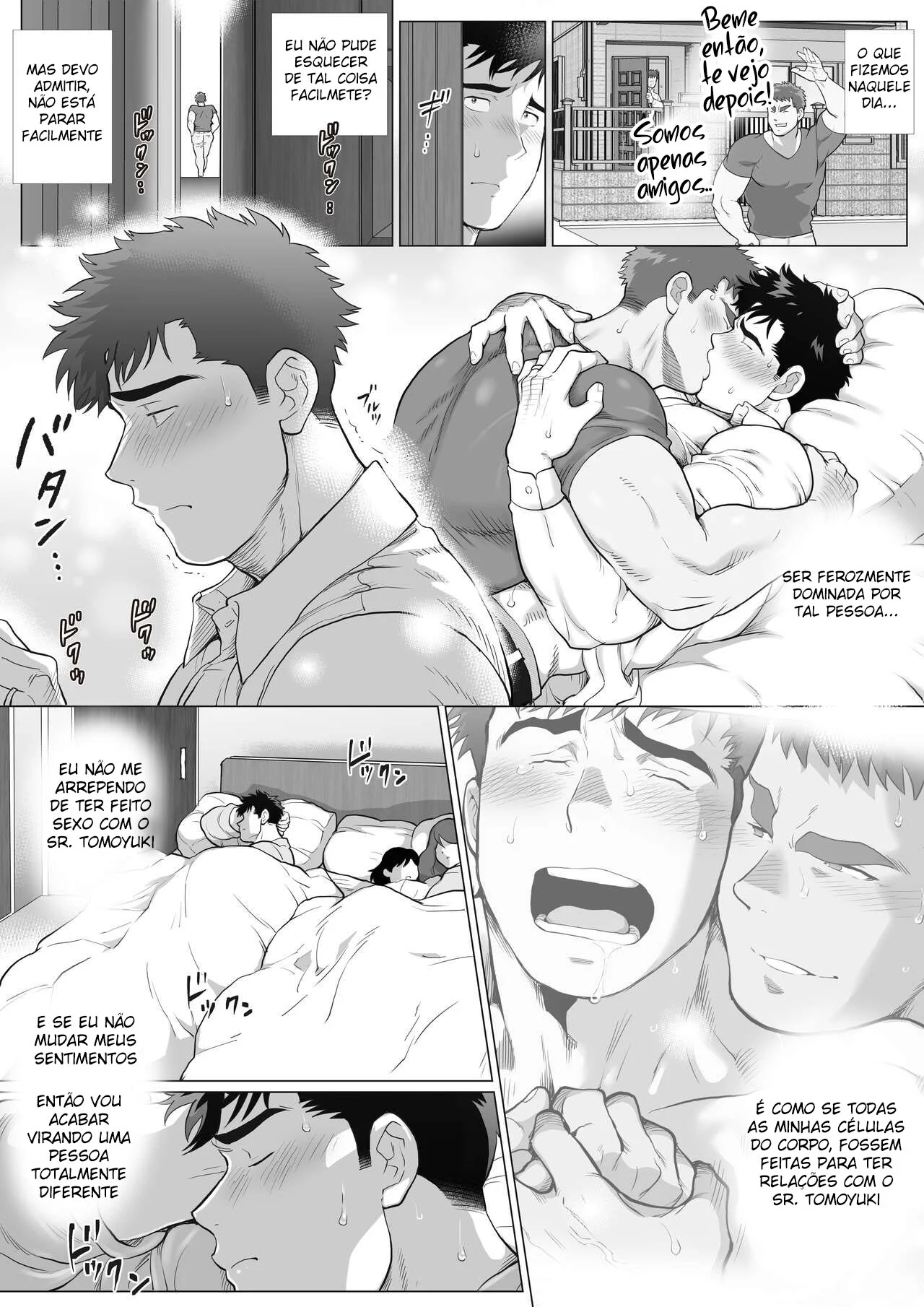 Sexo Explícito Entre Dois Pais Safados - Atos Proibidos de Putaria Yaoi