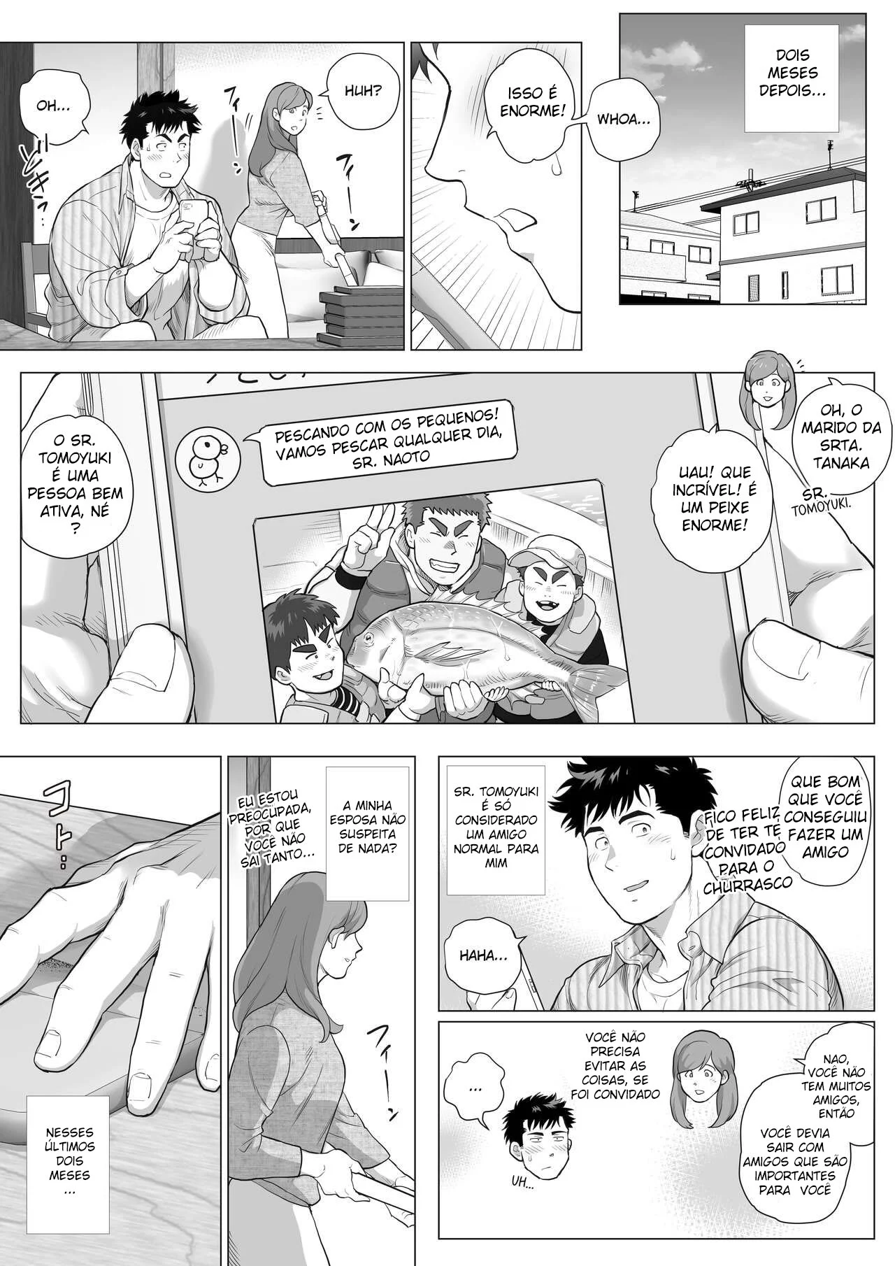 Sexo Explícito Entre Dois Pais Safados - Atos Proibidos de Putaria Yaoi