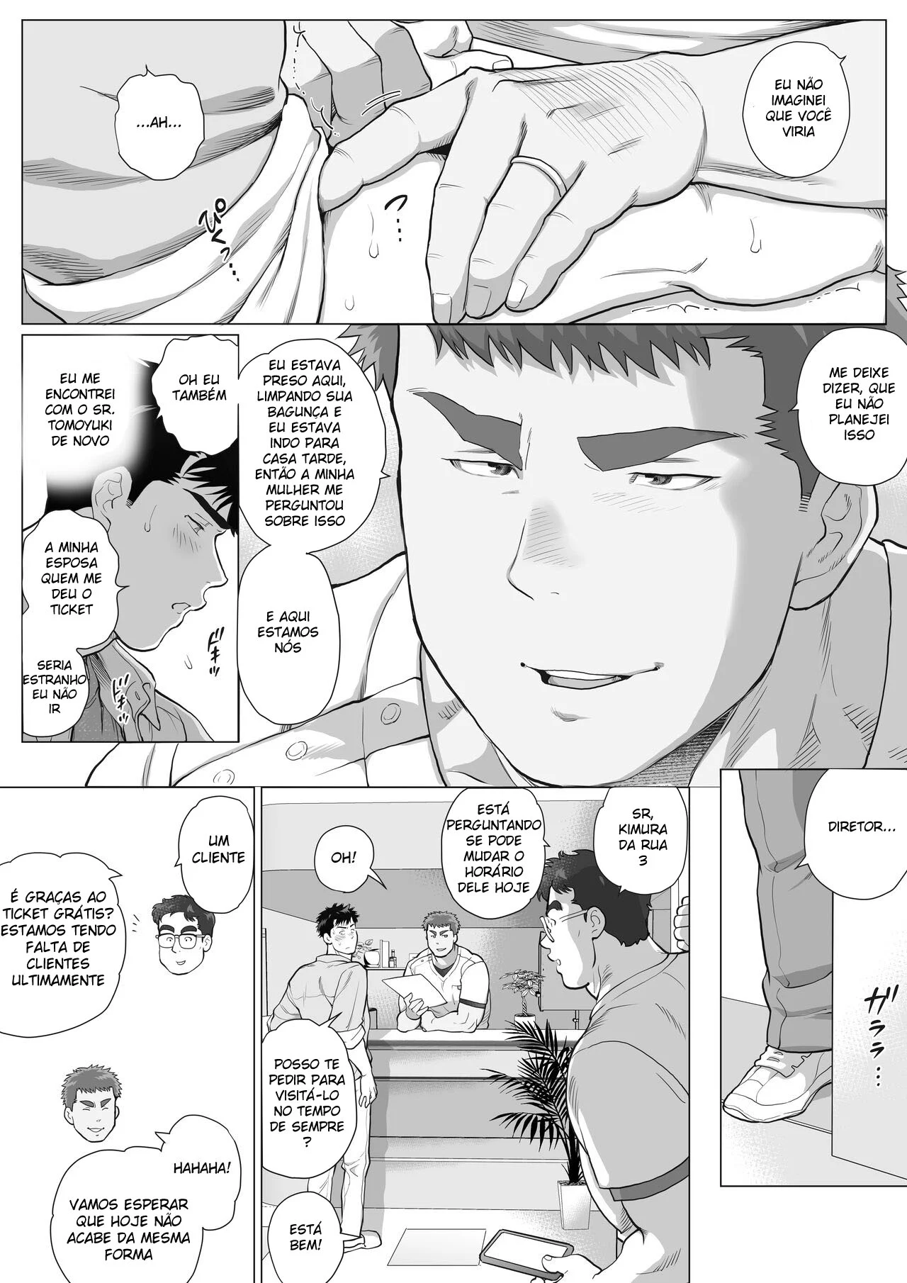 Sexo Explícito Entre Dois Pais Safados - Atos Proibidos de Putaria Yaoi