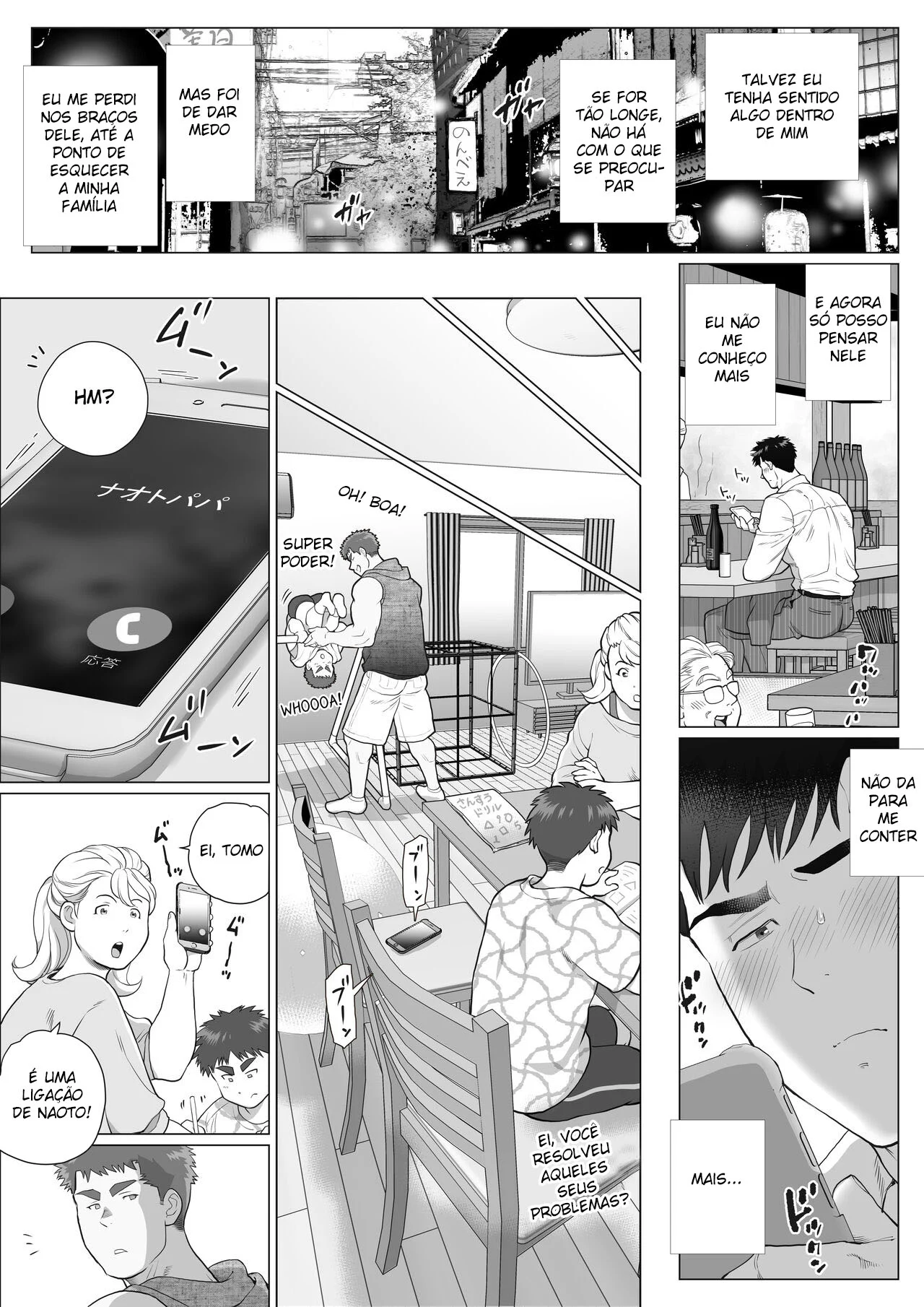 Sexo Explícito Entre Dois Pais Safados - Atos Proibidos de Putaria Yaoi