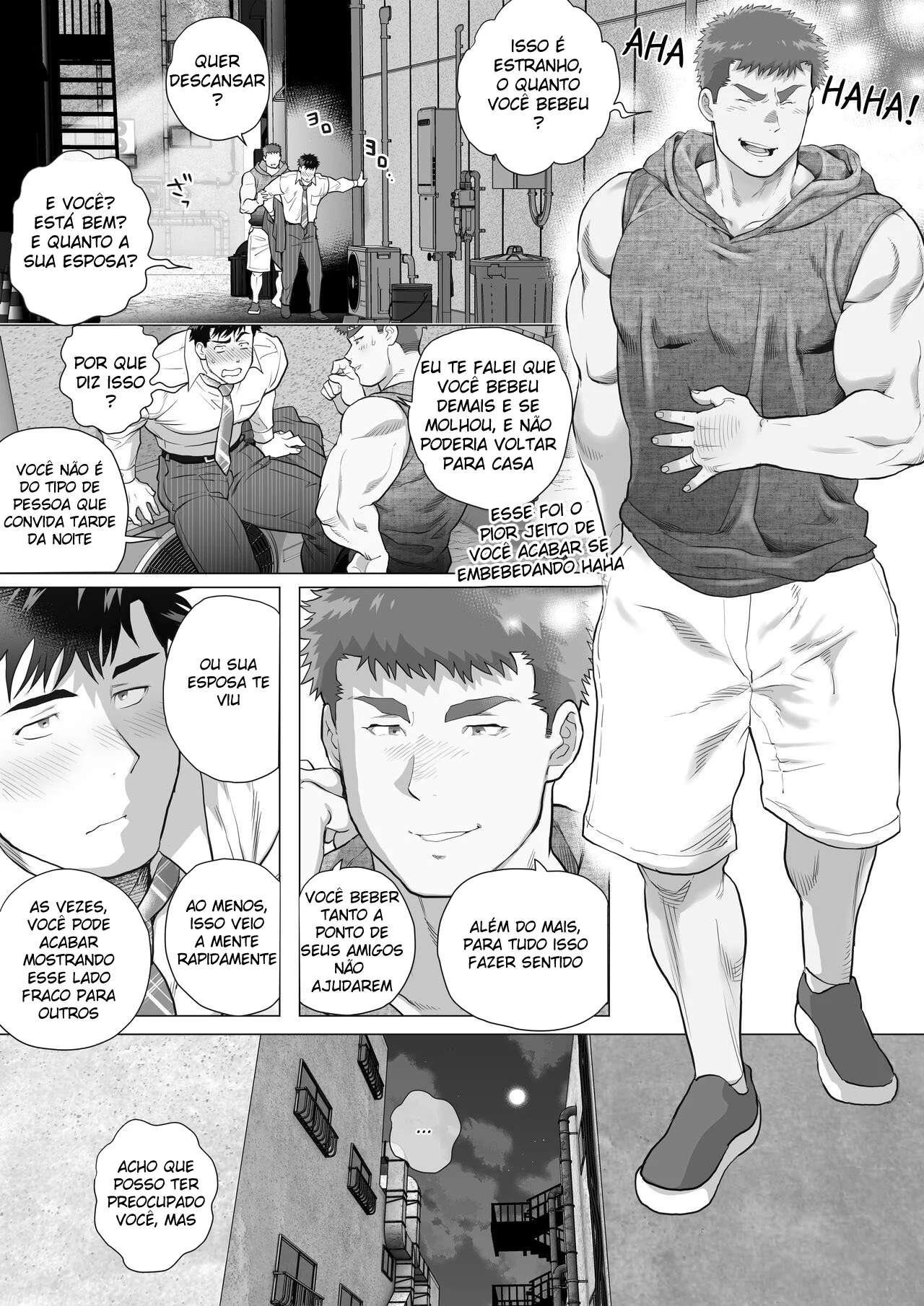 Sexo Explícito Entre Dois Pais Safados - Atos Proibidos de Putaria Yaoi