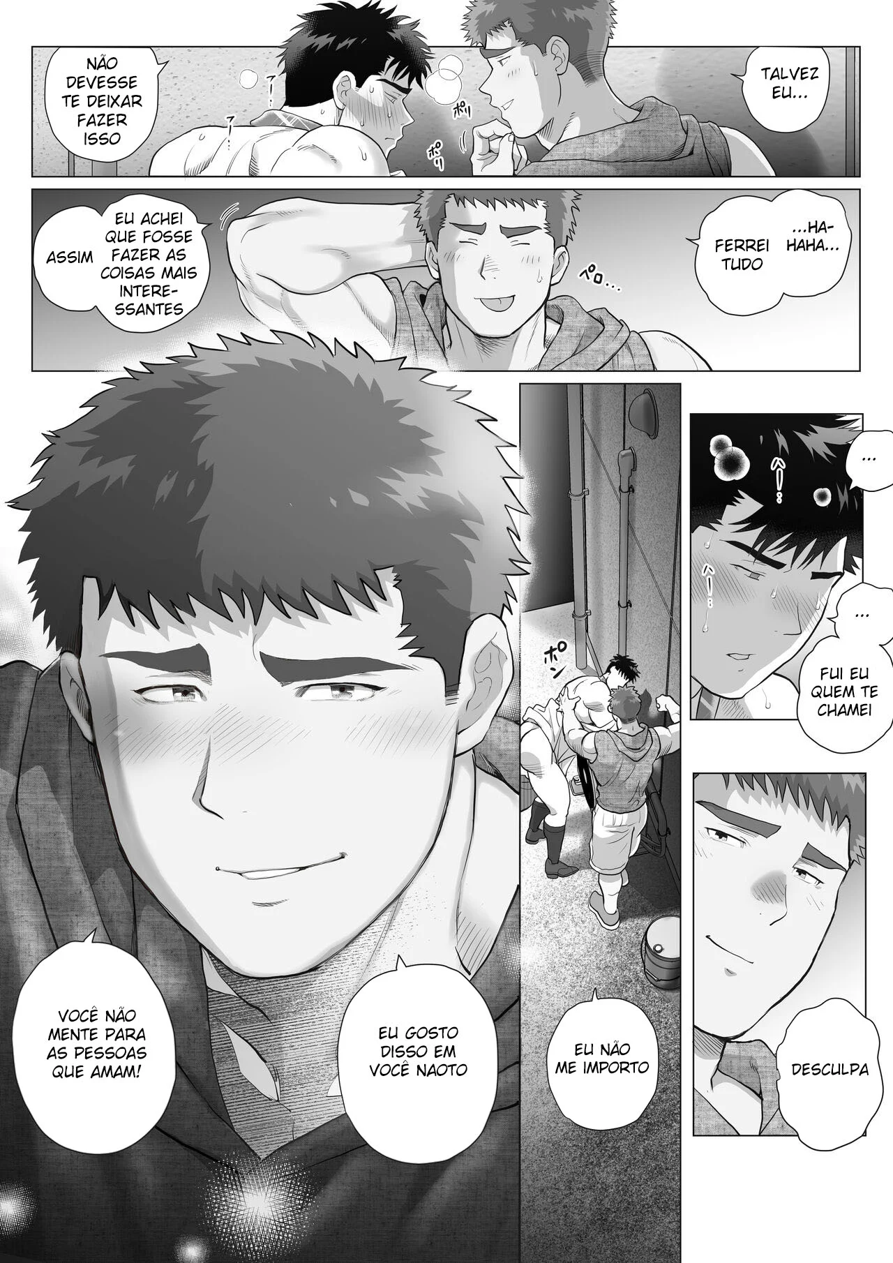 Sexo Explícito Entre Dois Pais Safados - Atos Proibidos de Putaria Yaoi