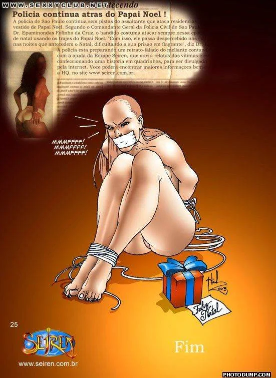 Papai Noel Pega Virgens no Meio da Noite - Hentai Explícito