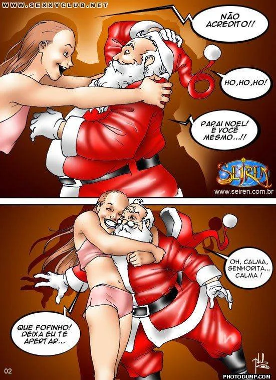Papai Noel Pega Virgens no Meio da Noite - Hentai Explícito Papai Noel Pega Virgens no Meio da Noite - Hentai Explícito
