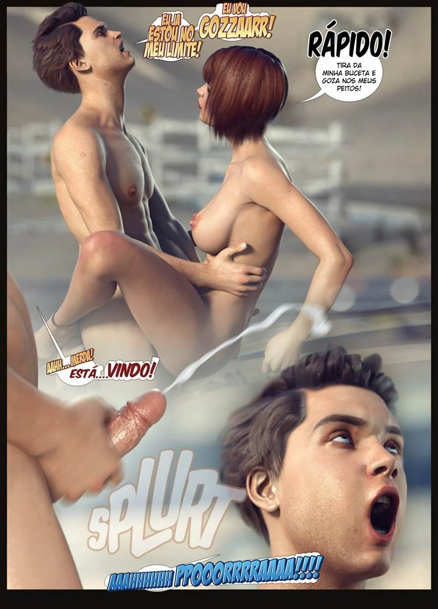 Gozando Sem Parar: Quadrinhos Pornôs Explícitos e Intensos!