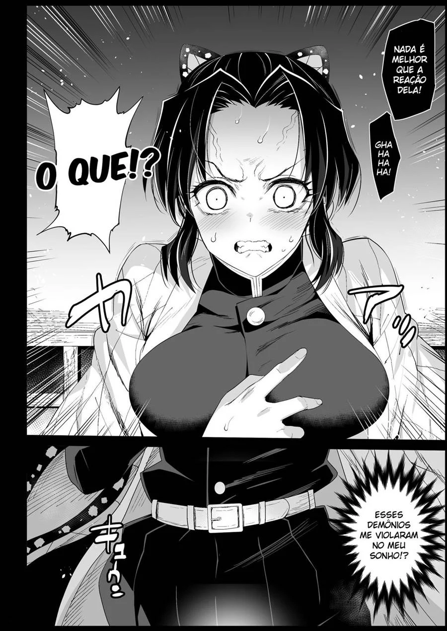 Kochou Shinobu Kan: Violada por um Velho Safado Enquanto Dormia - Hentai em HQ Explícita